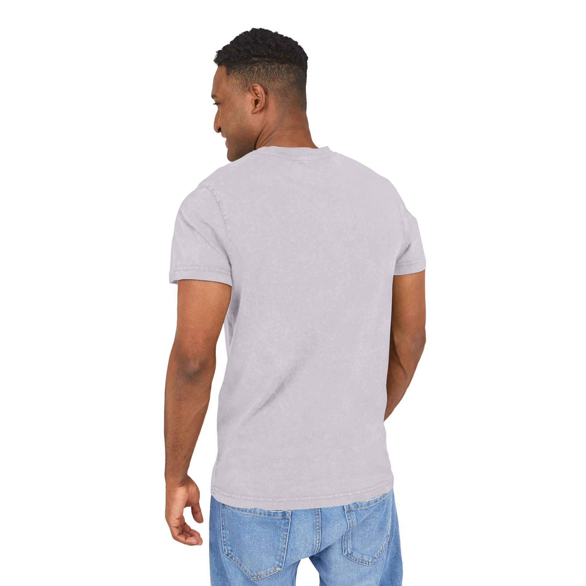 T-shirt unisexe délavé à l’acide – Style vintage et confort au quotidien