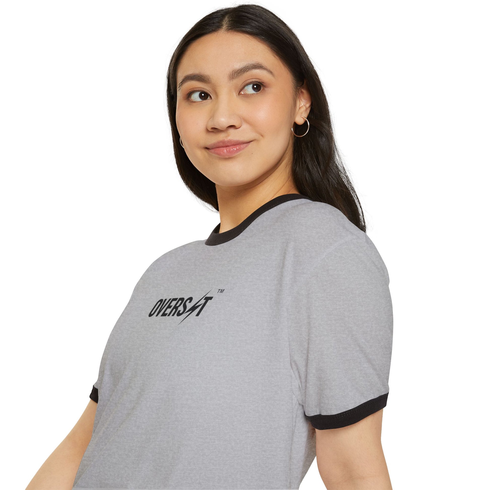 T-shirt Unisexe Ringer en Coton
