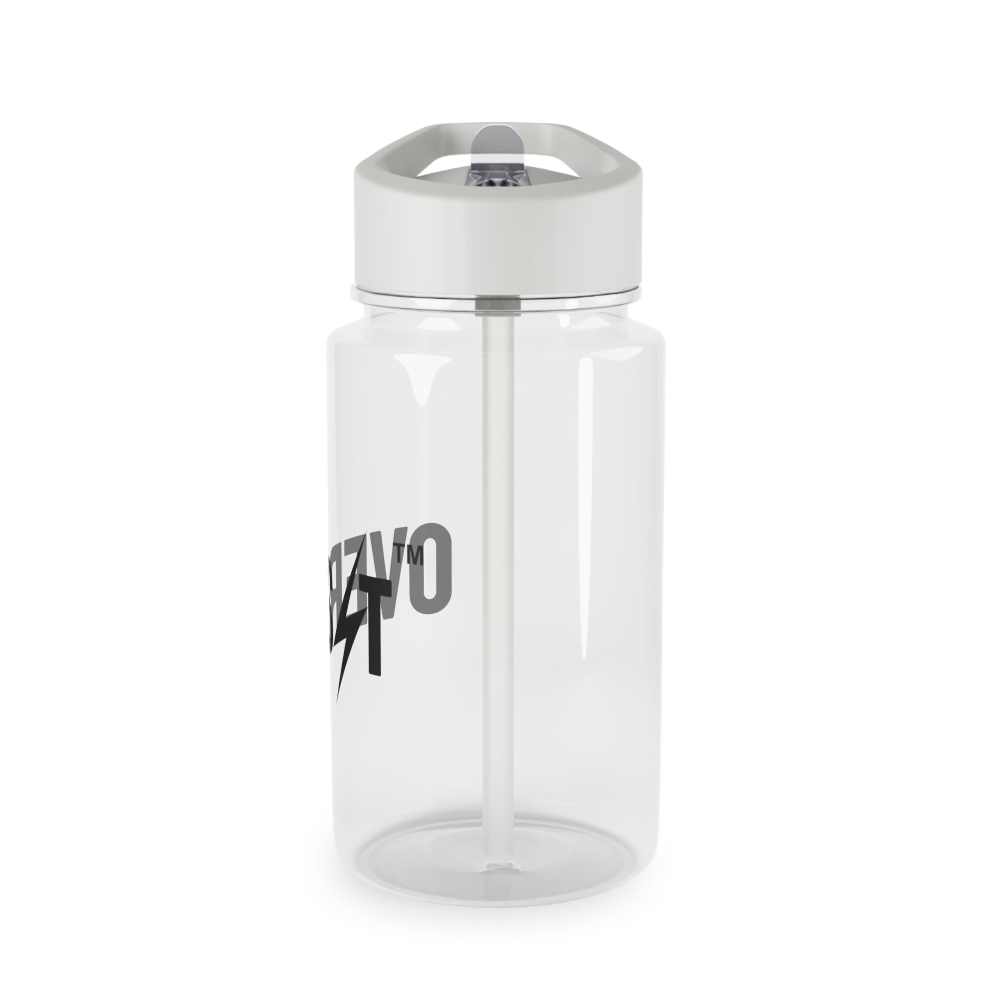 OVERSET™ HYDRA | Bouteille en Tritan sans BPA avec paille | Transparent