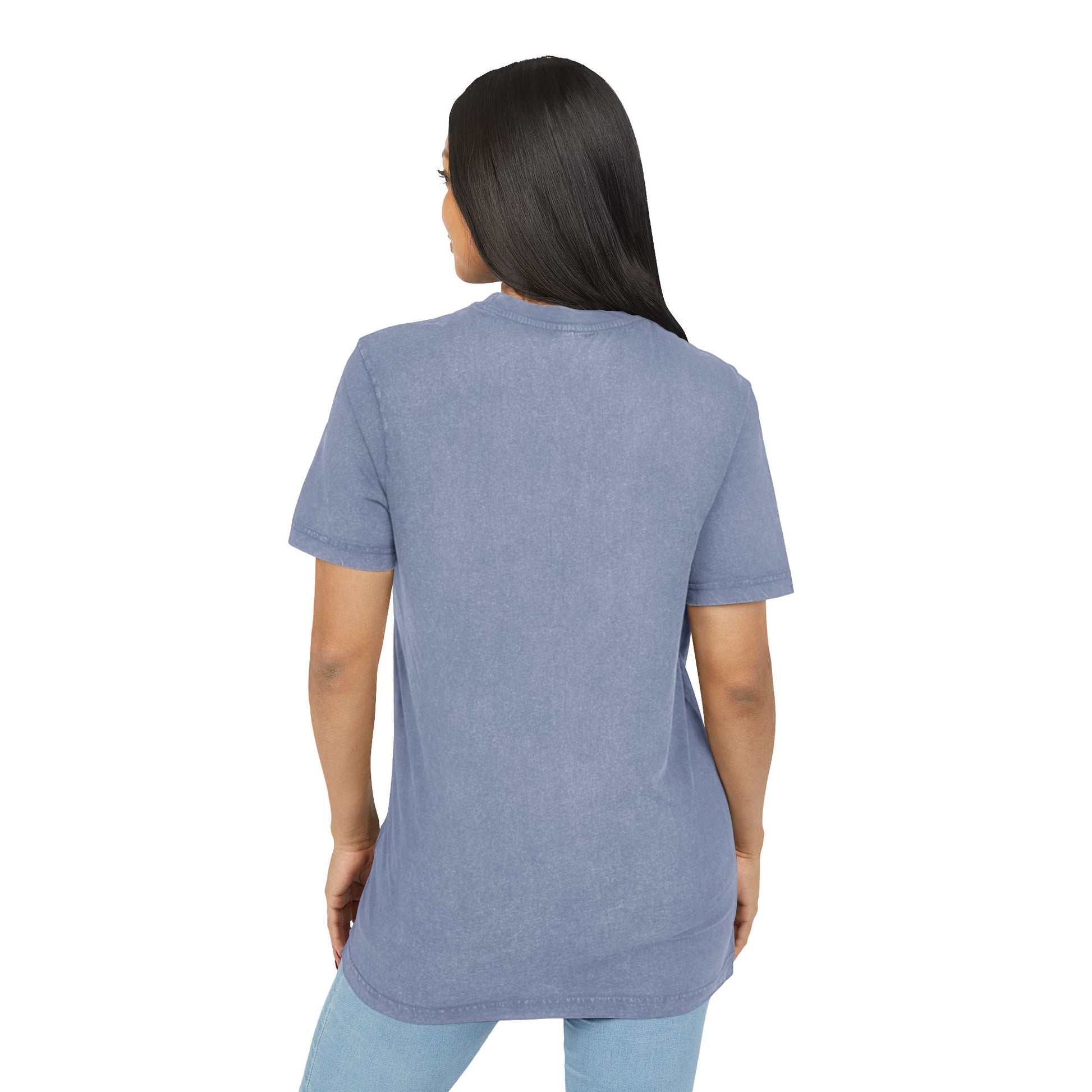 T-shirt unisexe délavé à l’acide – Style vintage et confort au quotidien