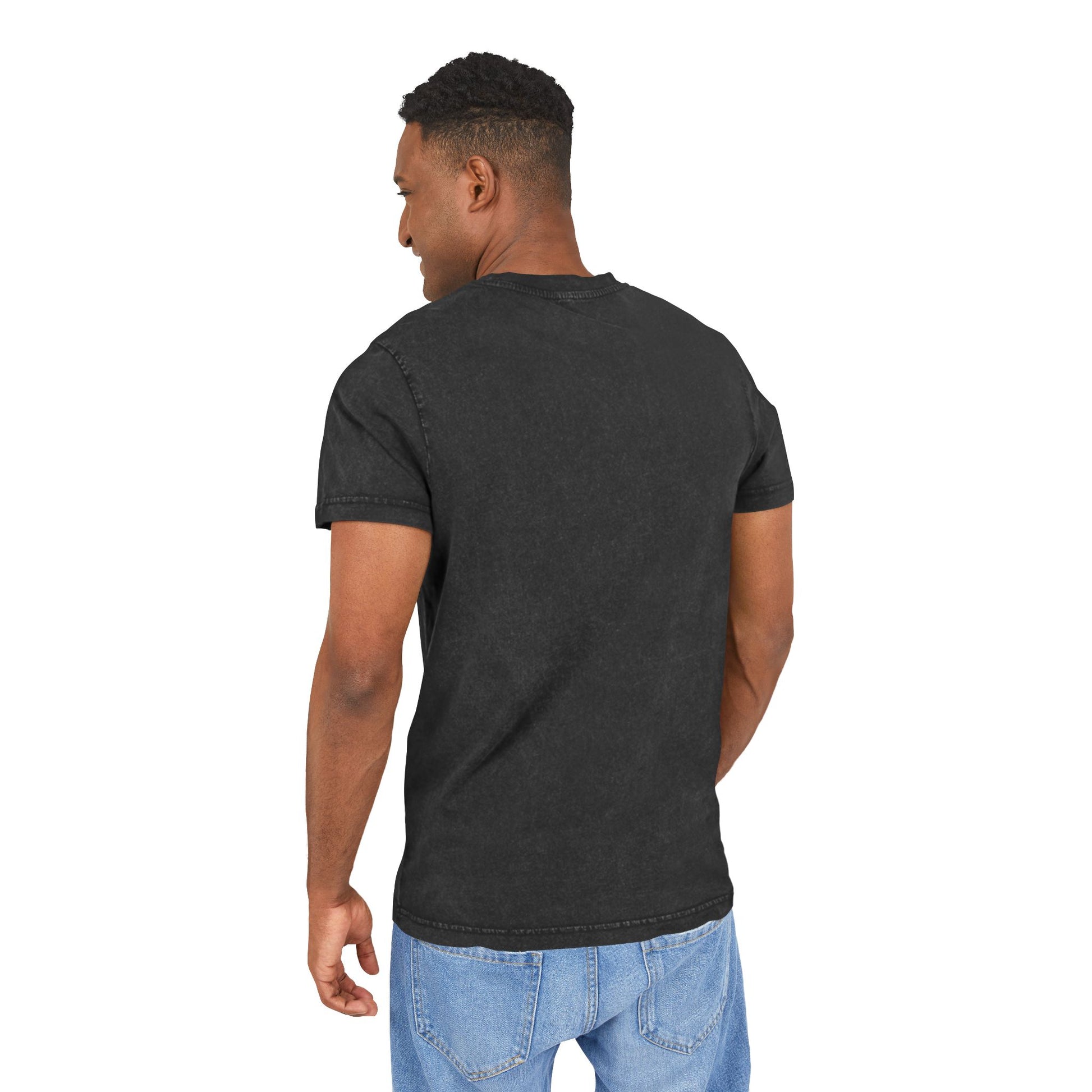 T-shirt unisexe délavé à l’acide – Style vintage et confort au quotidien