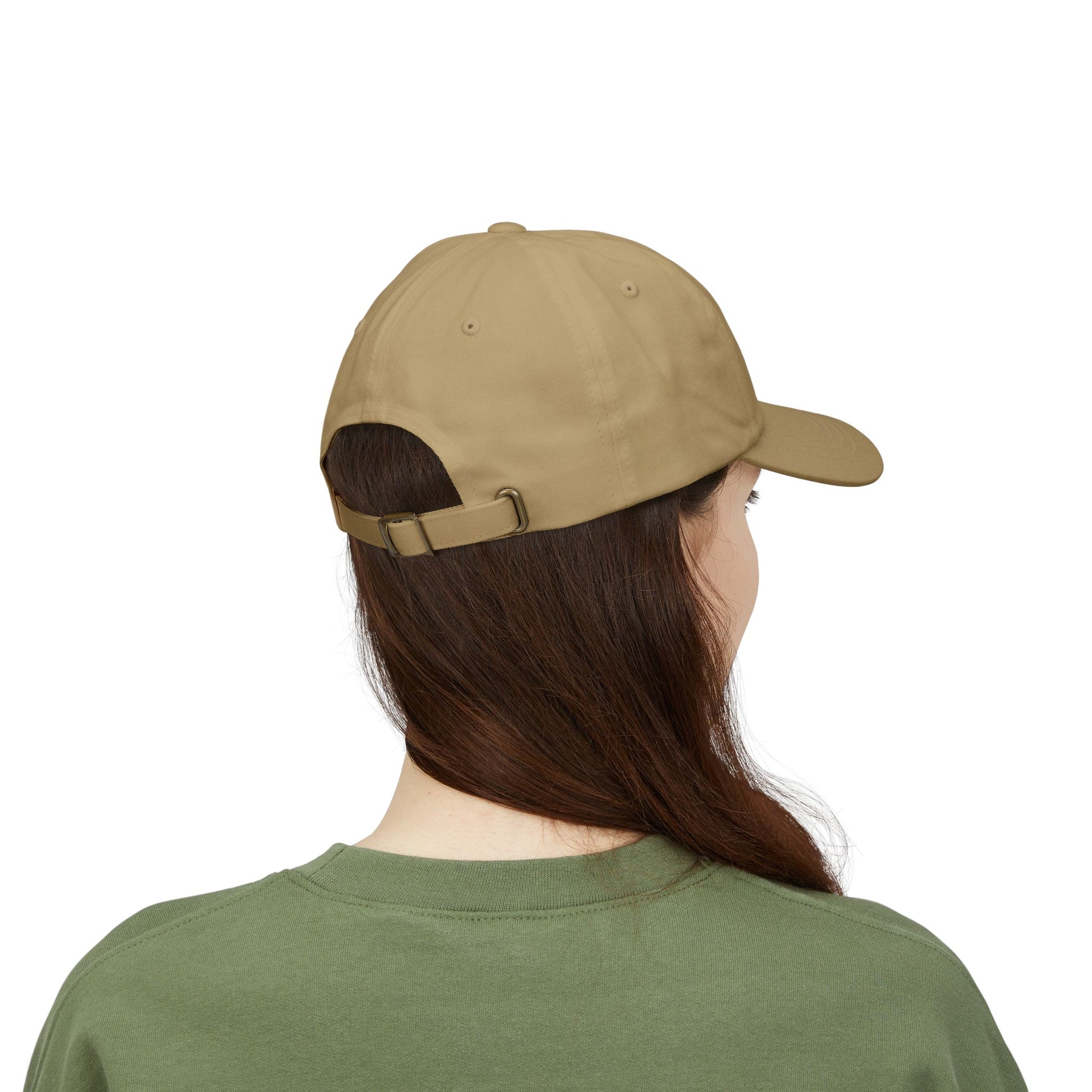 Casquette Dad OVERSET™ Classique Brodée – Coton Ajustable Unisexe | Green Camo & Khaki