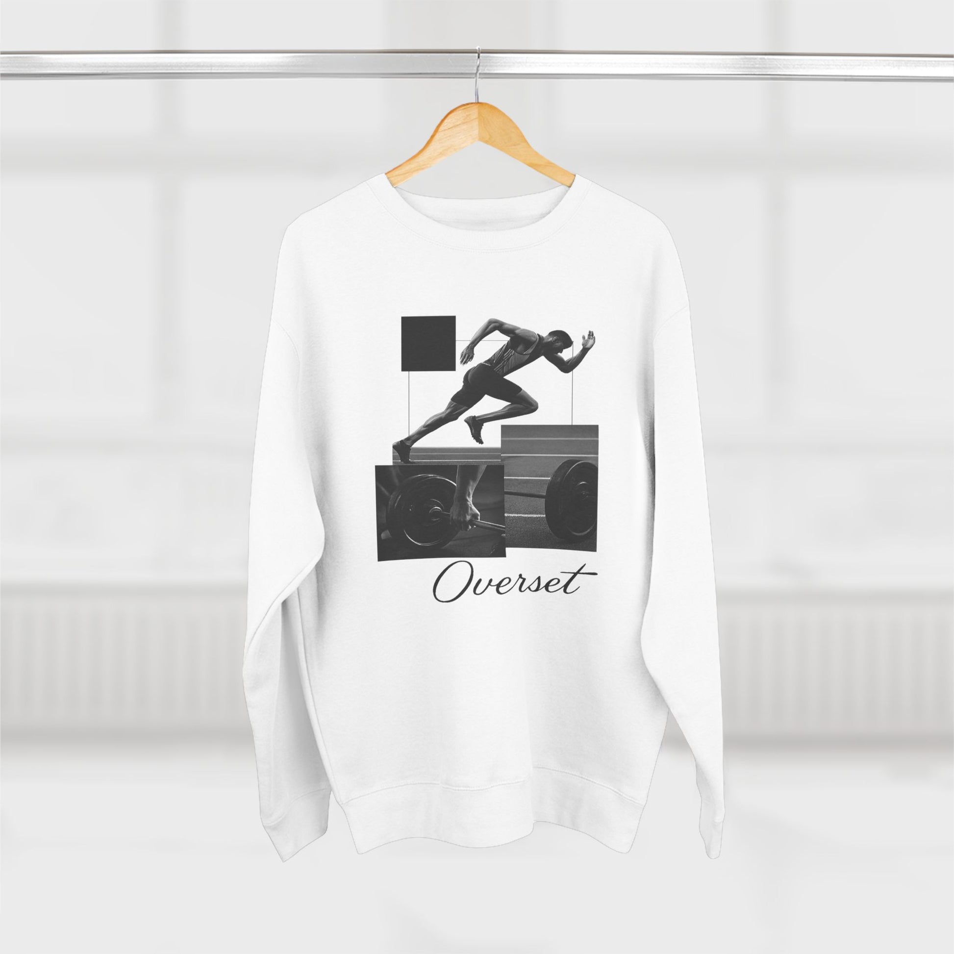 Sweat à Col Rond Unisexe – Style Sportif pour Athlètes et Passionnés de Fitness