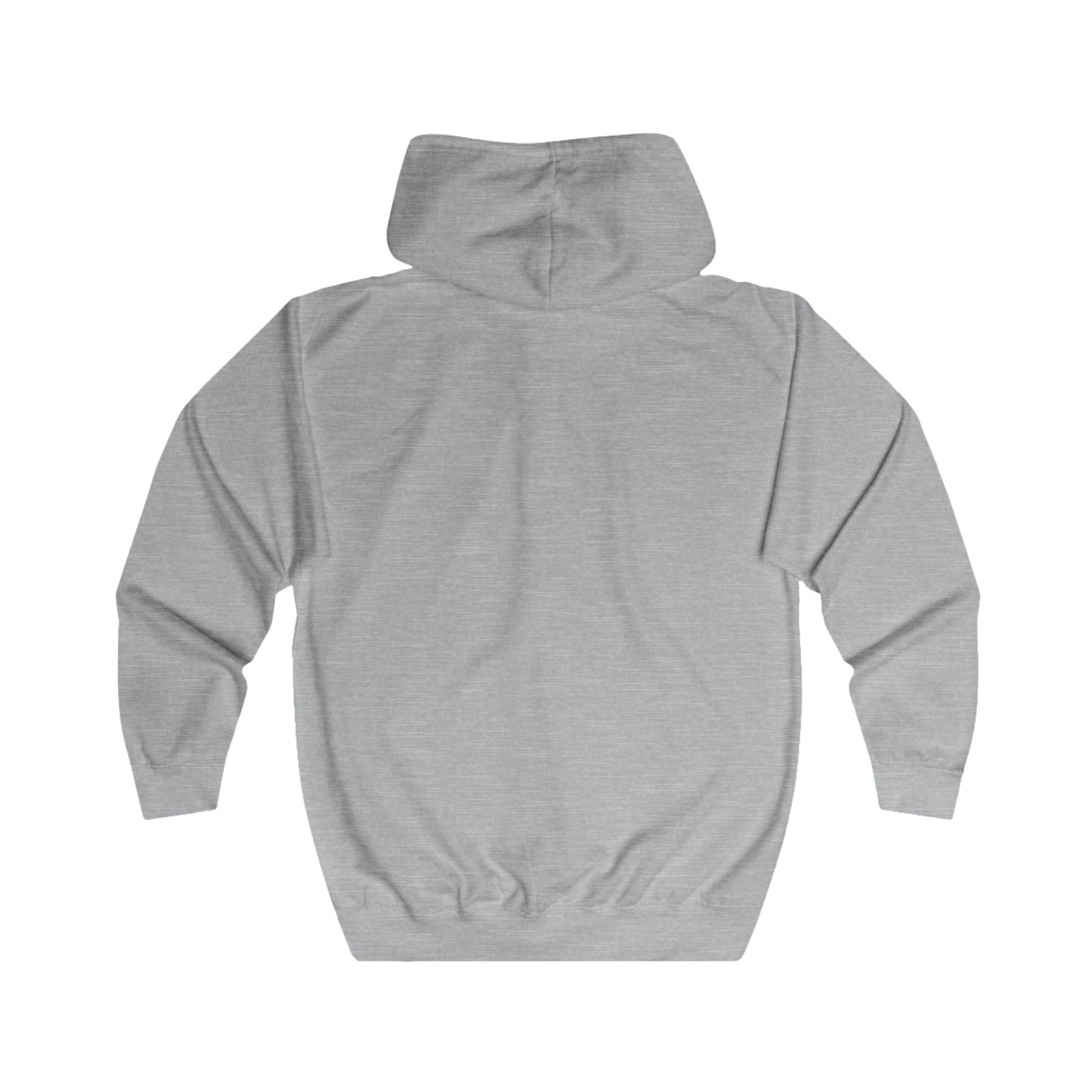 Cozy Unisex Full Zip Hoodie – Sweat à Capuche Zippé Mixte Confortable