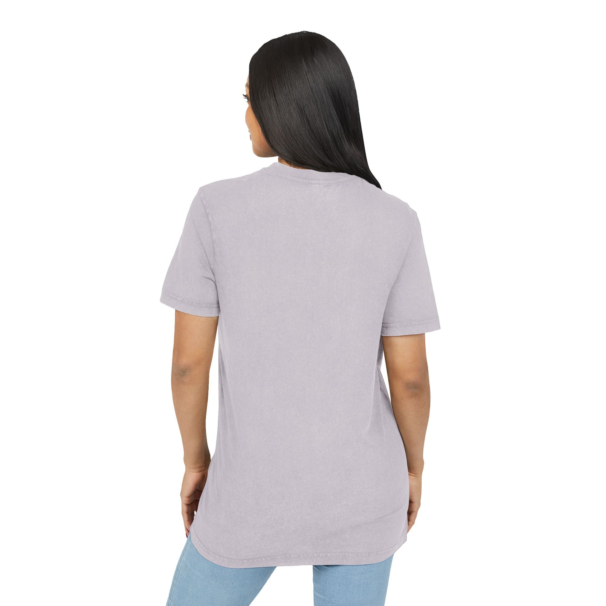 T-shirt unisexe délavé à l’acide – Style vintage et confort au quotidien