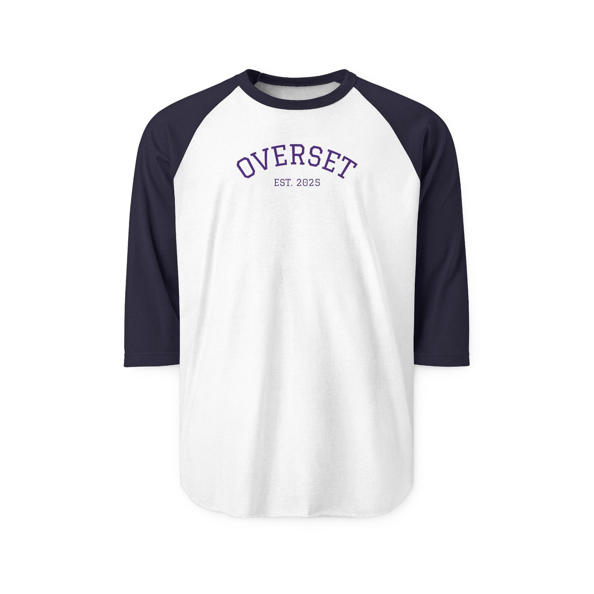 T-shirt Overset unisexe manches raglan – Look streetwear chic pour un style décontracté et sportif