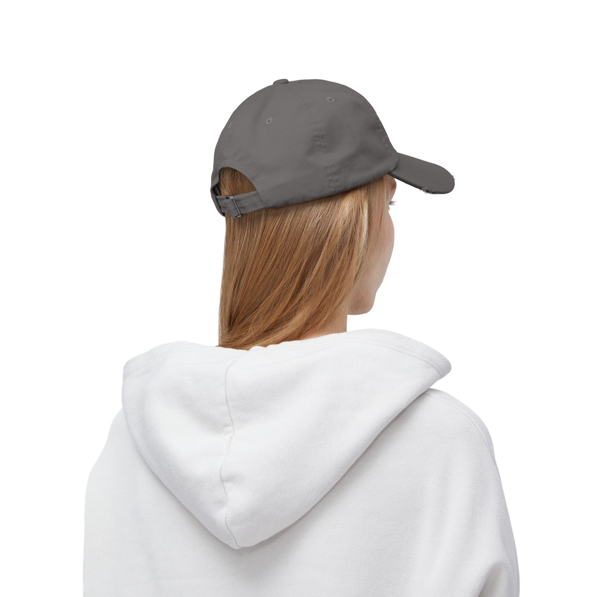 Casquette Distressed Unisexe OVERSET™ – Style Streetwear Effet Vintage, Casual & Tendance