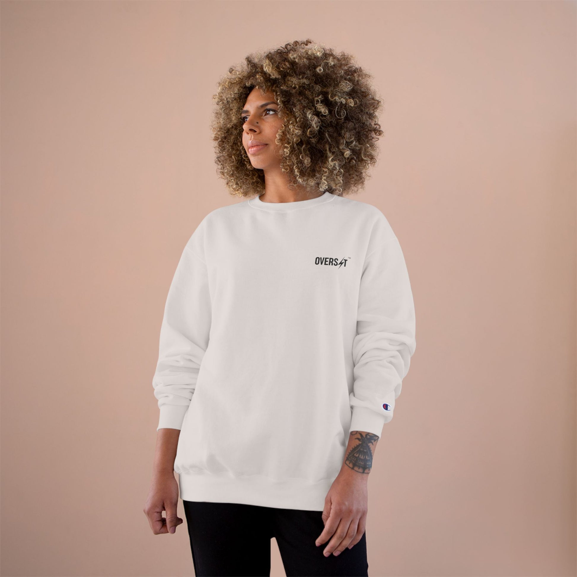 Champion® x OVERSET™ crewneck