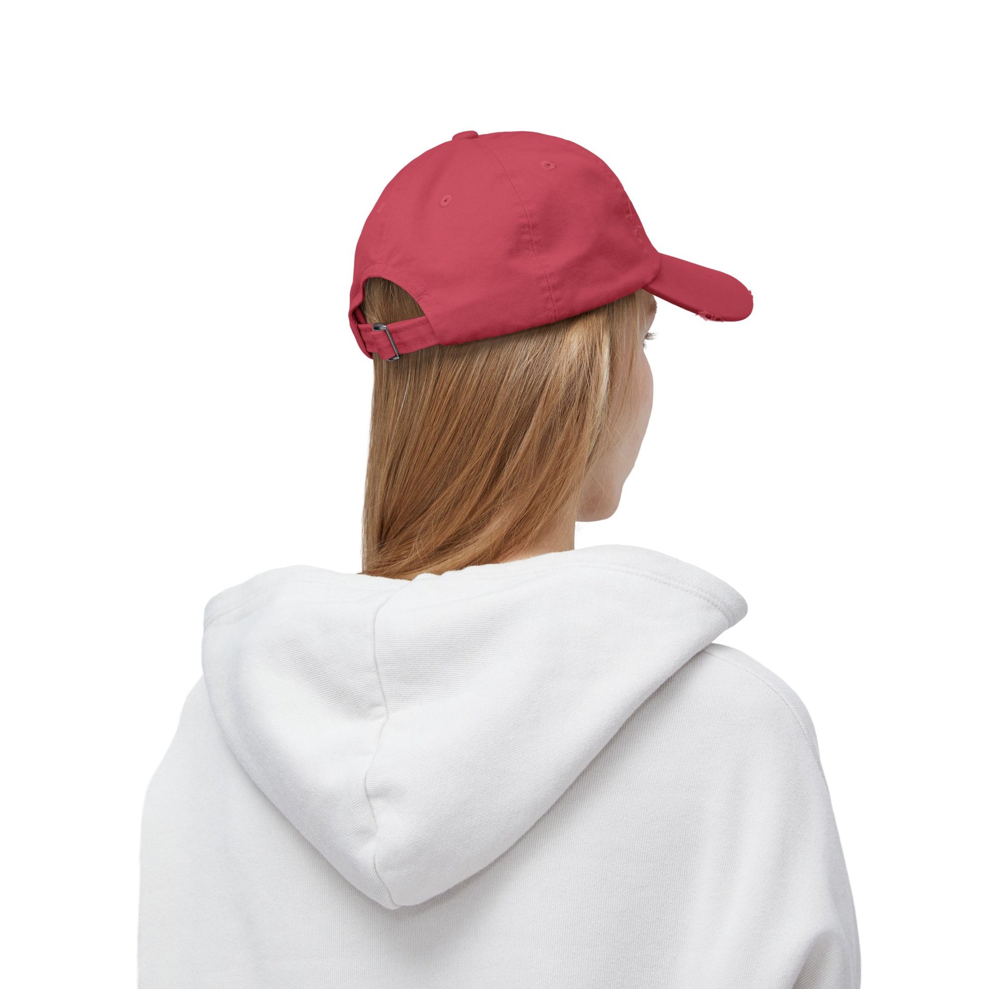 Casquette Distressed Unisexe OVERSET™ – Style Streetwear Effet Vintage, Casual & Tendance