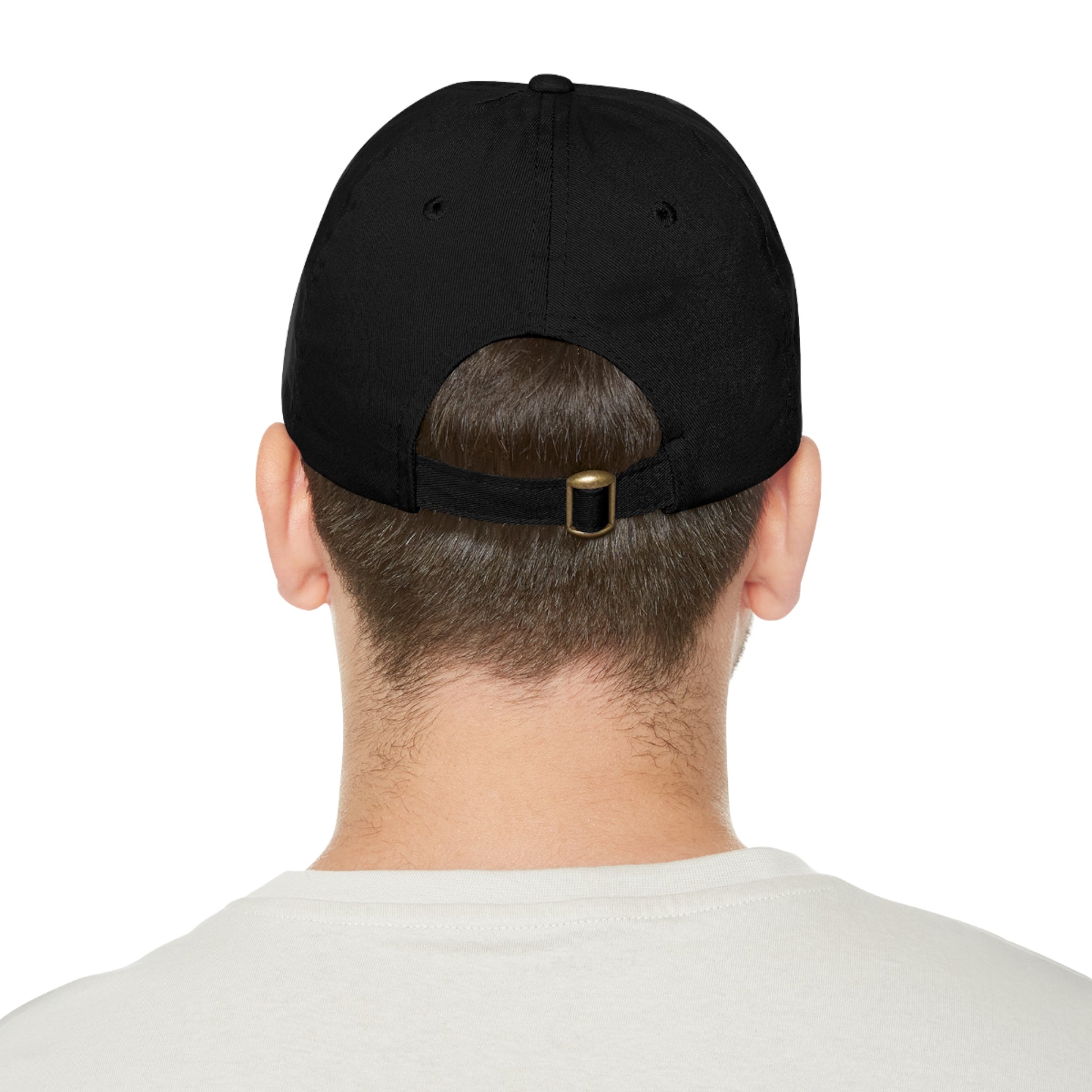 Casquette Dad Style Casual OVERSET™ – Patch Cuir Vegan et Broderie “Train Hard Look Fierce”, Unisexe | Divers Coloris