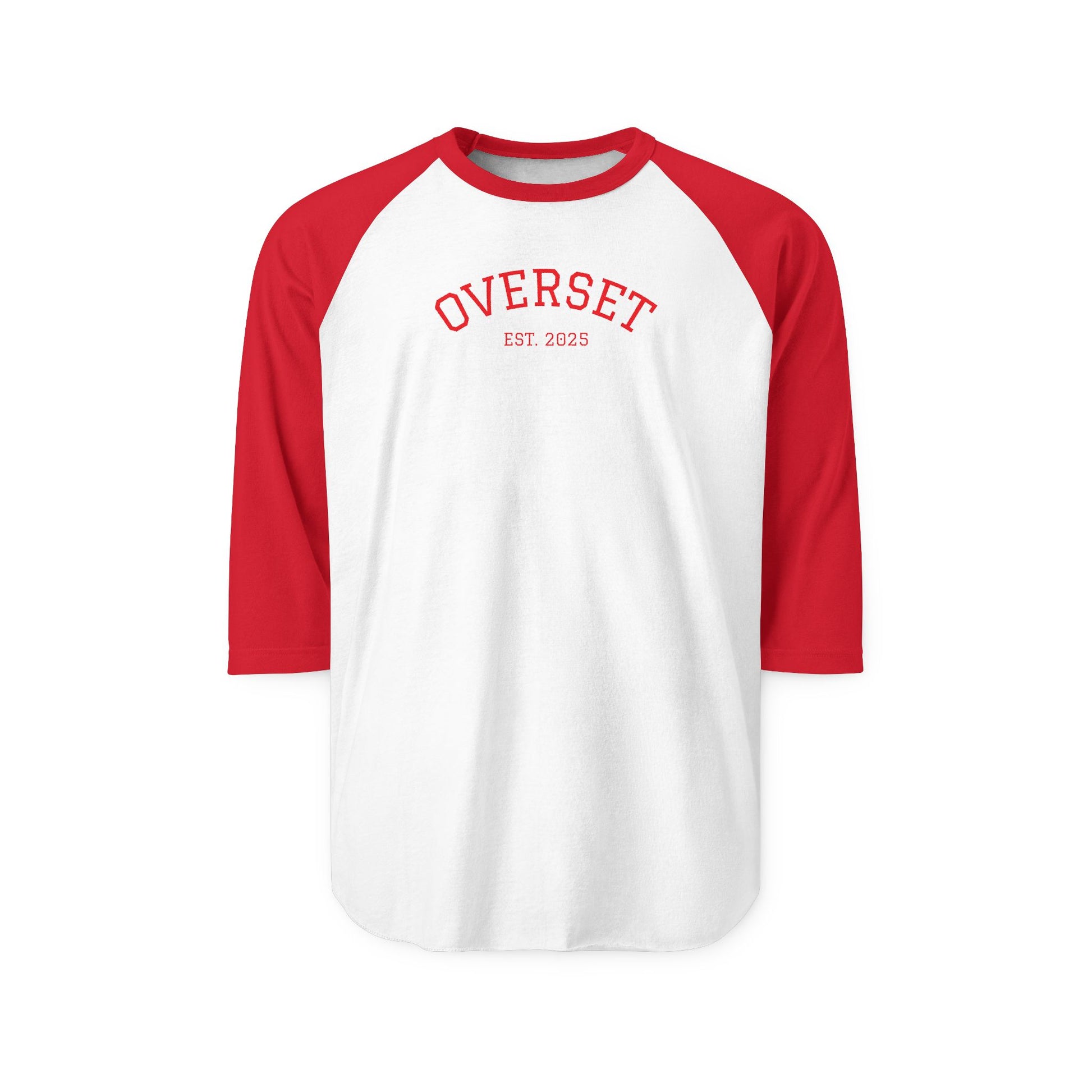 T-shirt Overset unisexe manches raglan – Look streetwear chic pour un style décontracté et sportif