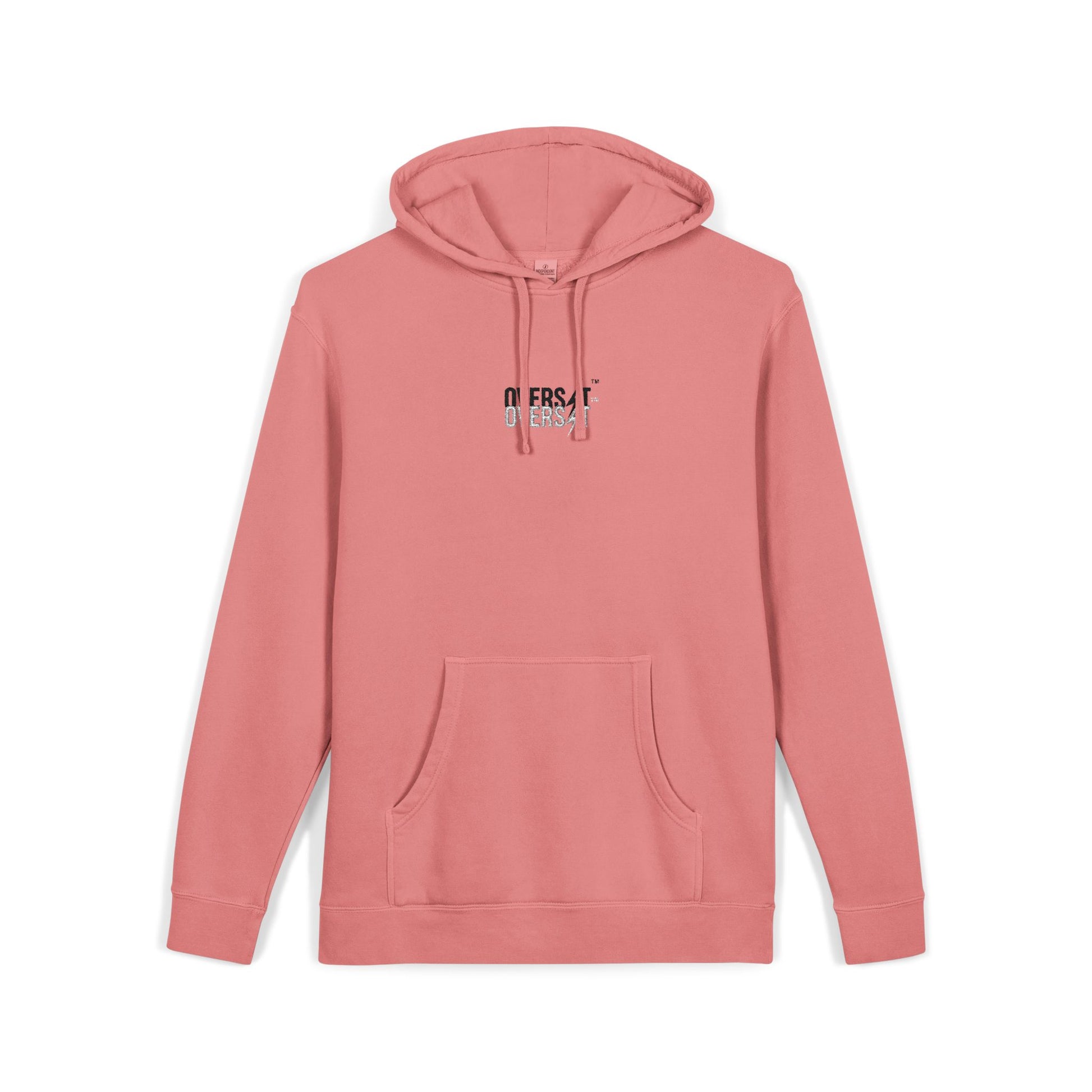 Sweat à capuche teint pigmenté brodé – Style décontracté et confort absolu