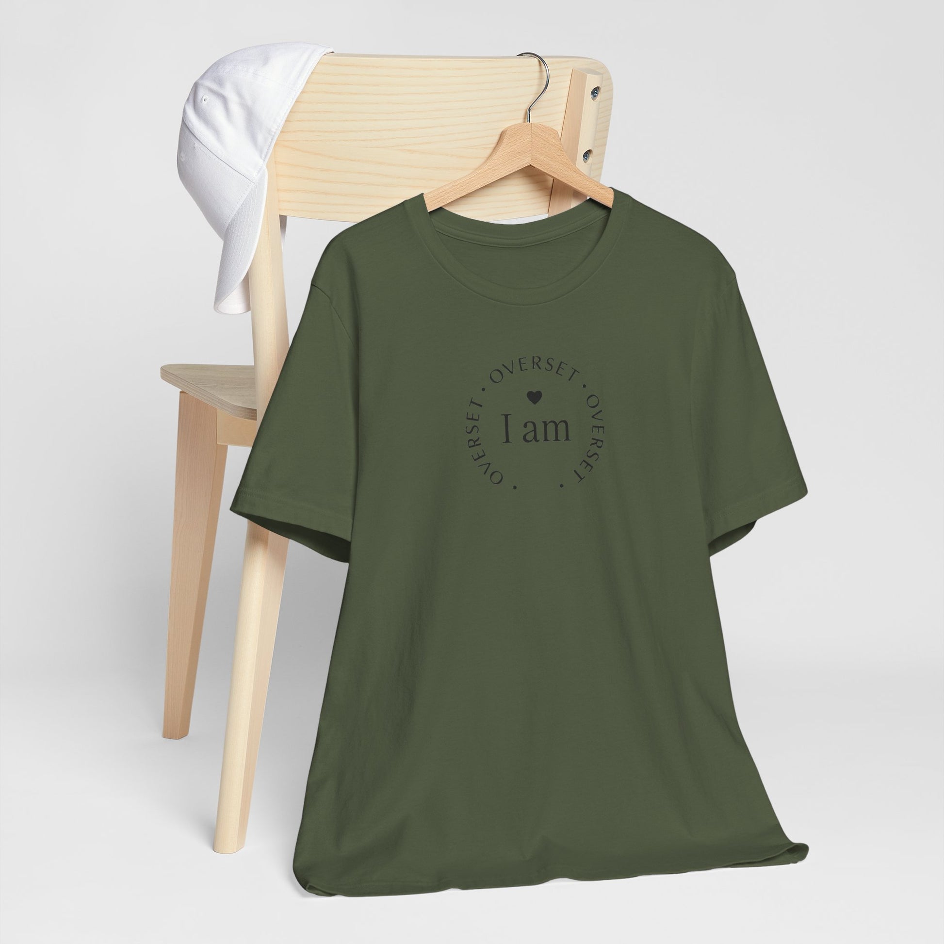 T-shirt  'I Am Overset' – Tee Confortable et Inspirant, Mode Décontractée