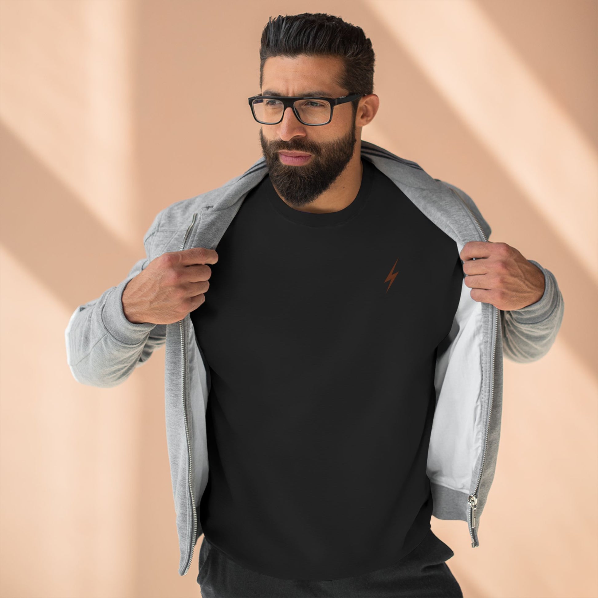 Sweat-shirt Homme à Col Rond – Motivation & Fitness