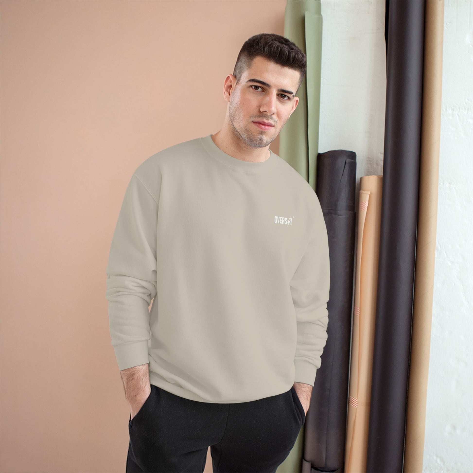 Champion® x OVERSET™ crewneck