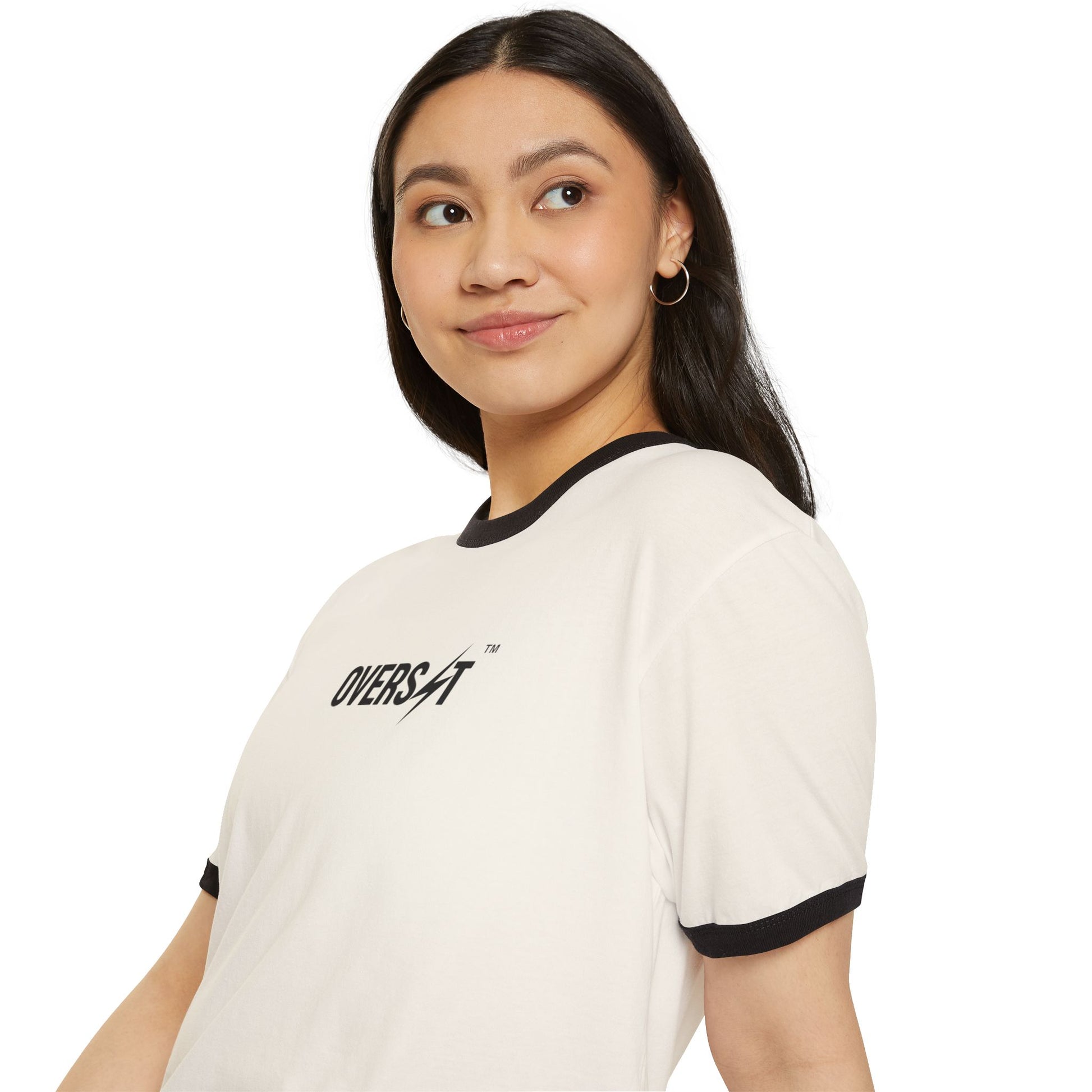 T-shirt Unisexe Ringer en Coton
