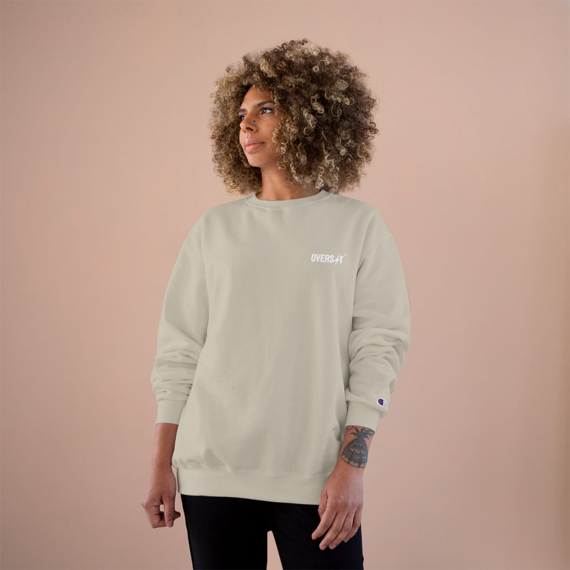 Champion® x OVERSET™ crewneck