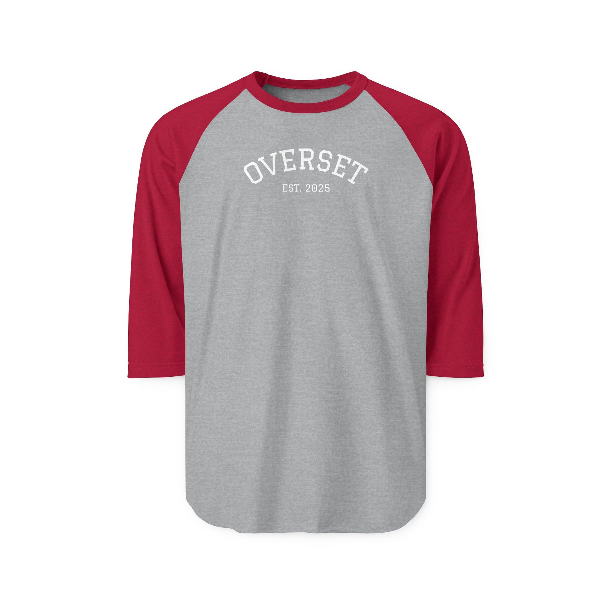 T-shirt Overset unisexe manches raglan – Look streetwear chic pour un style décontracté et sportif