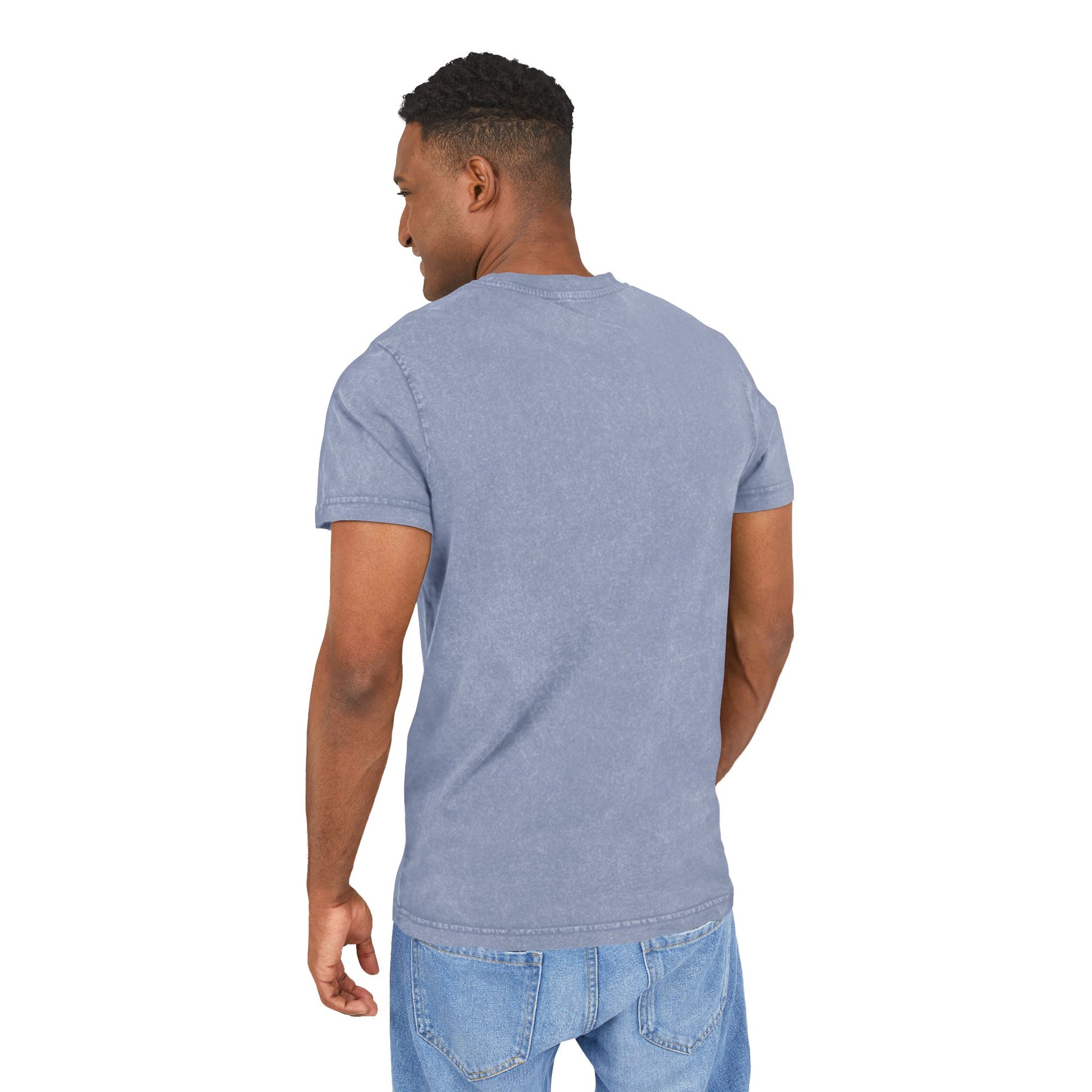 T-shirt unisexe délavé à l’acide – Style vintage et confort au quotidien
