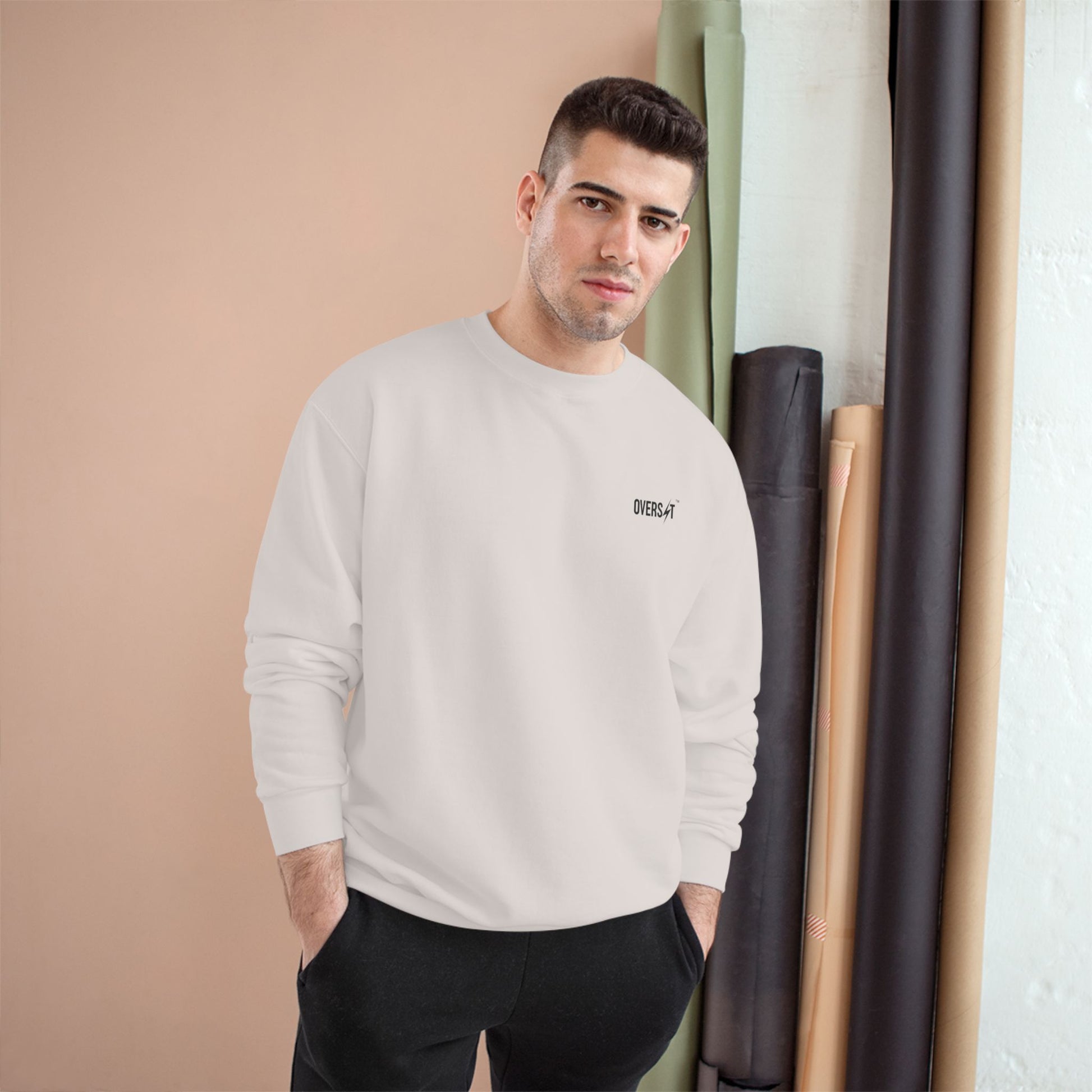Champion® x OVERSET™ crewneck