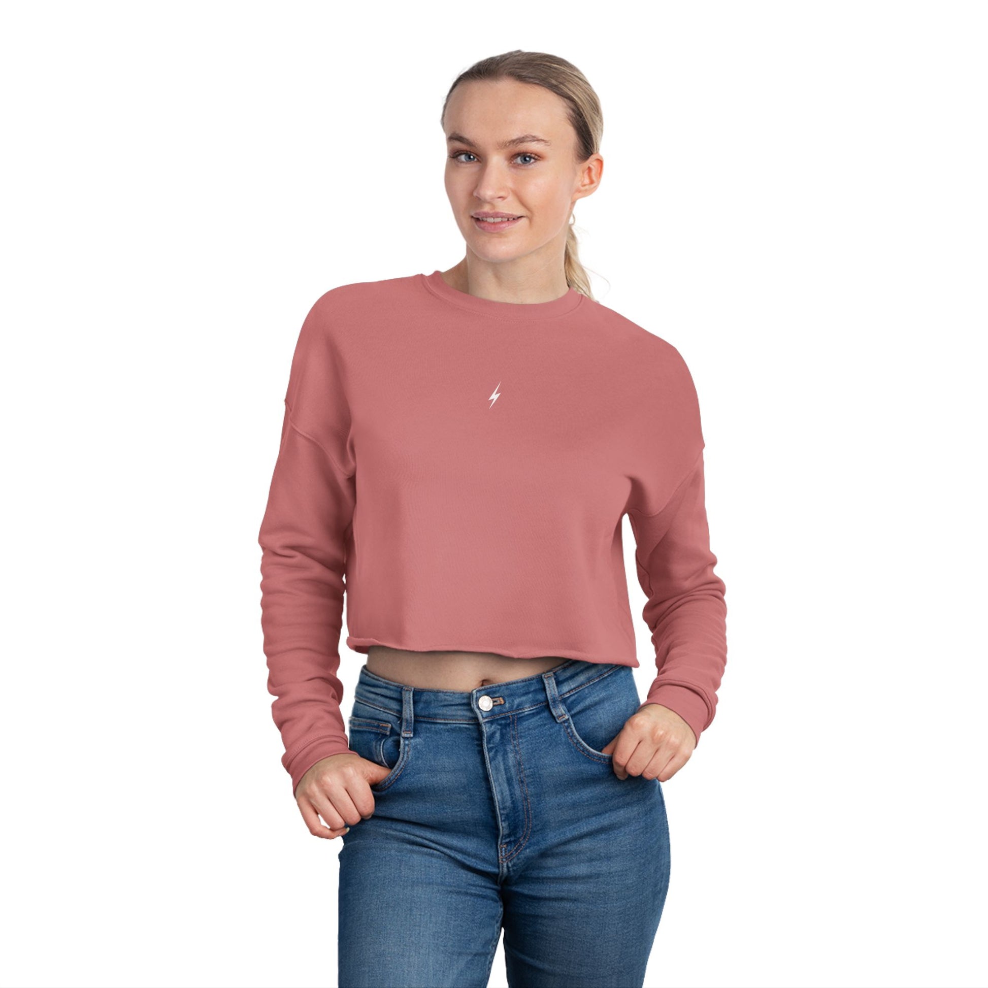Sweat Lightning Court Femme Chic  – Style Casual et Streetwear, Confort Quotidien