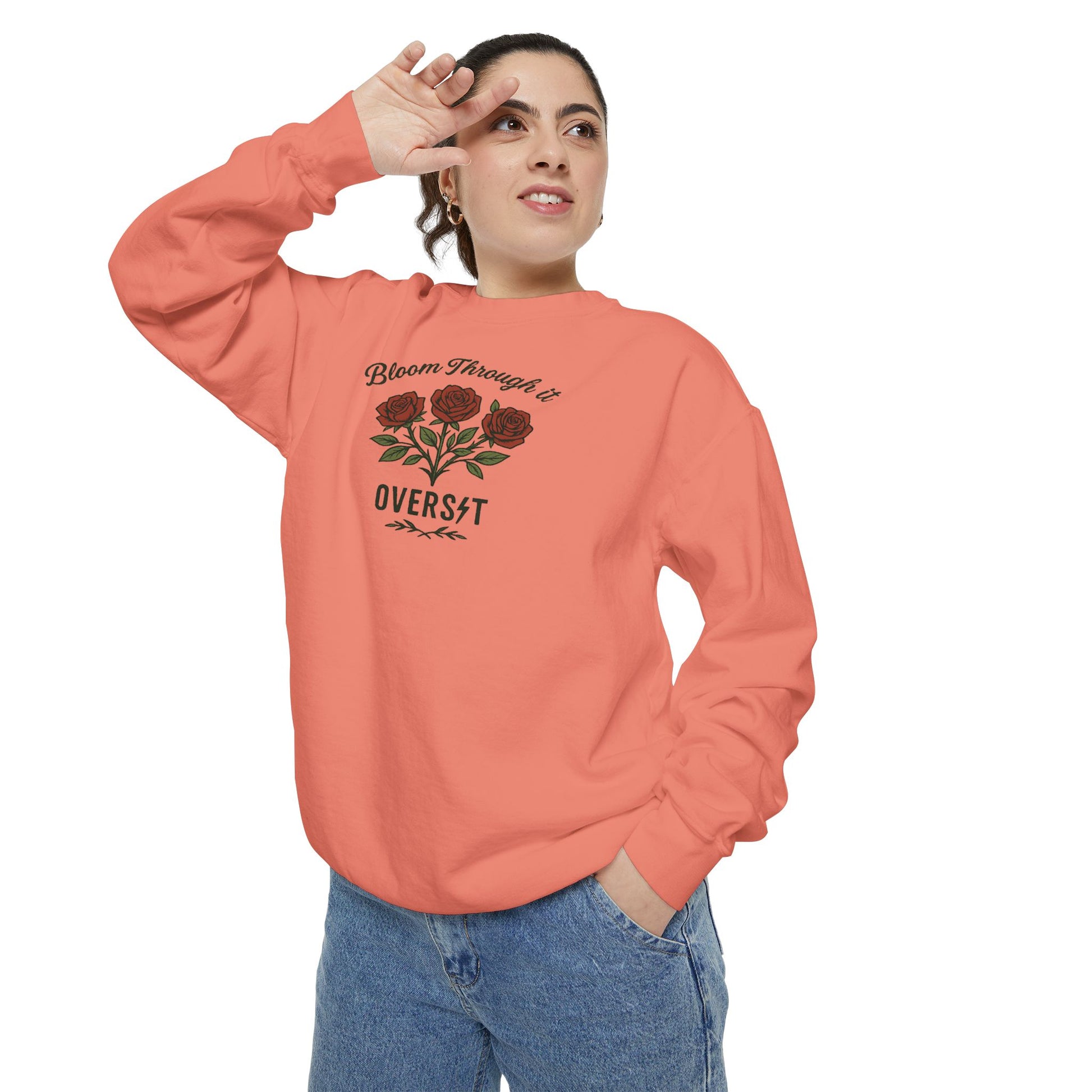 Sweat Femme 'Bloom Through