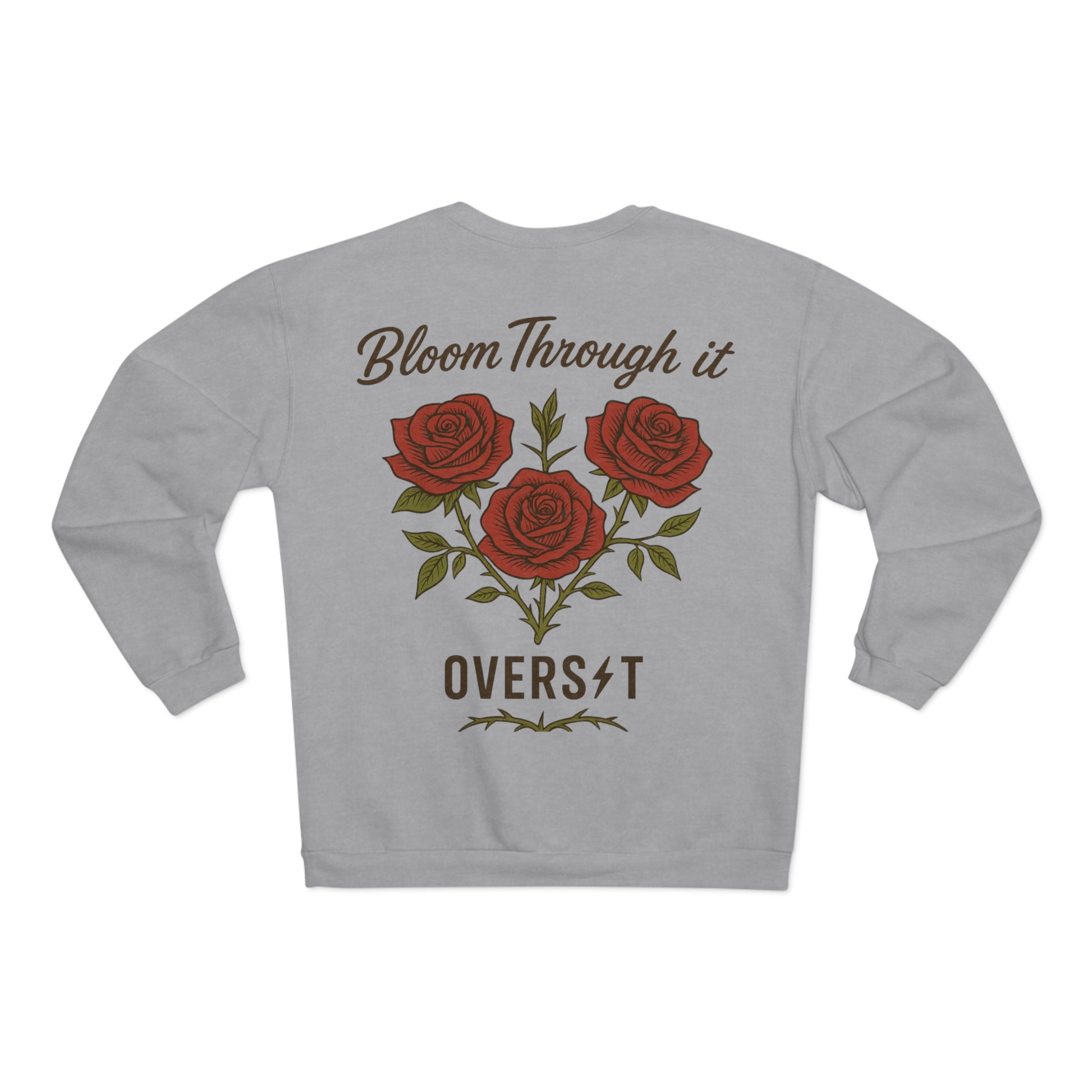 Sweatshirt Unisexe Vintage Floral – Pull Confortable et Tendance