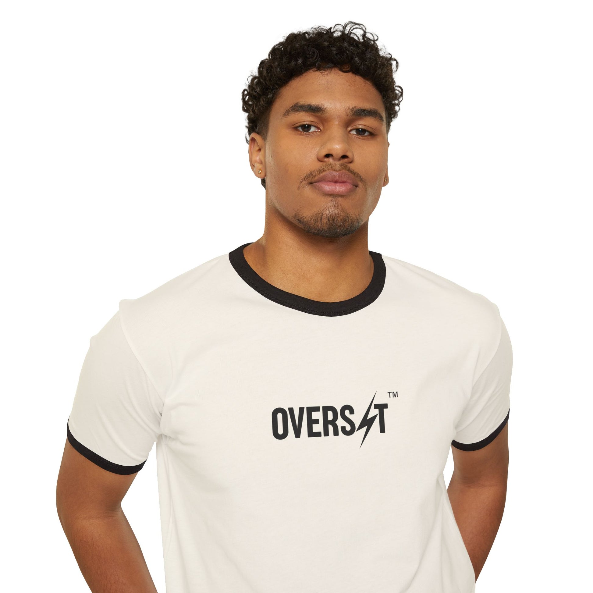 T-shirt Unisexe Ringer en Coton