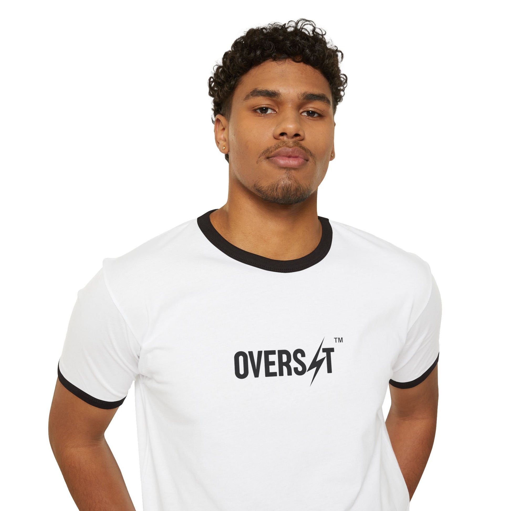 T-shirt Unisexe Ringer en Coton