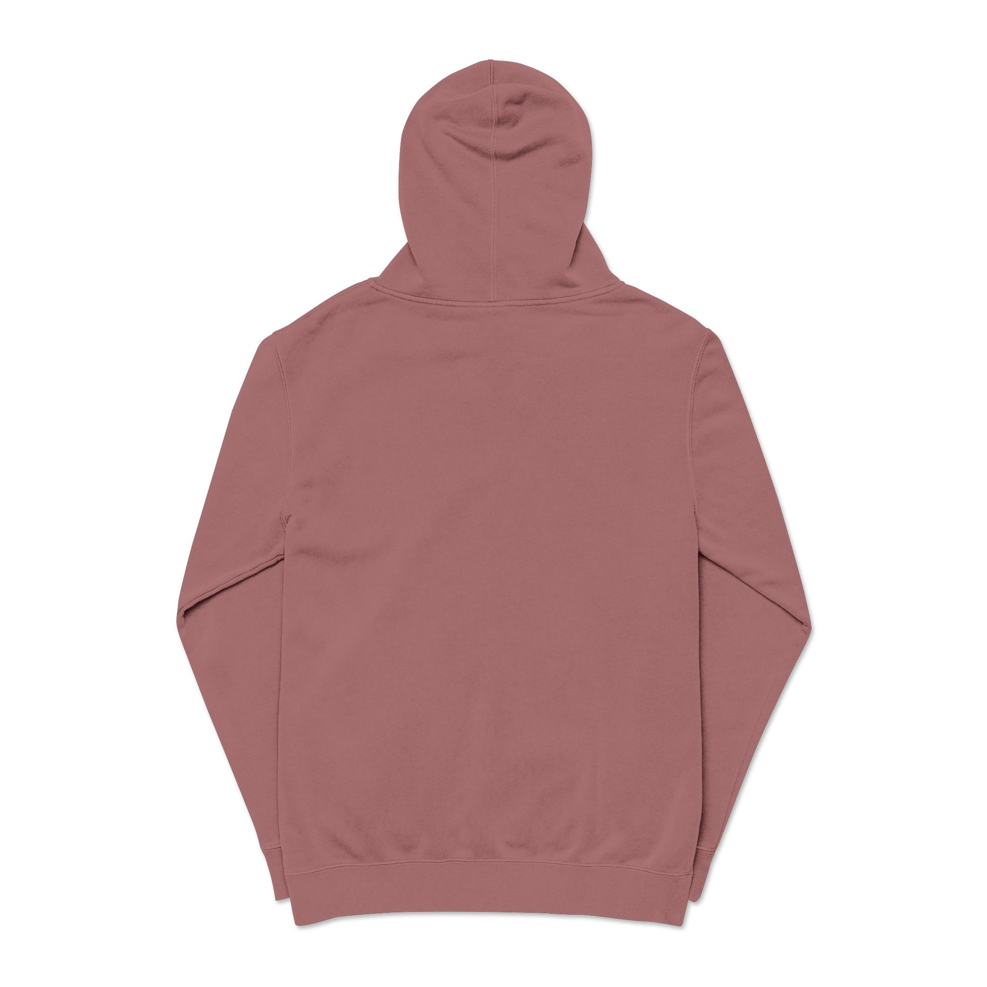 Sweat à capuche teint pigmenté brodé – Style décontracté et confort absolu