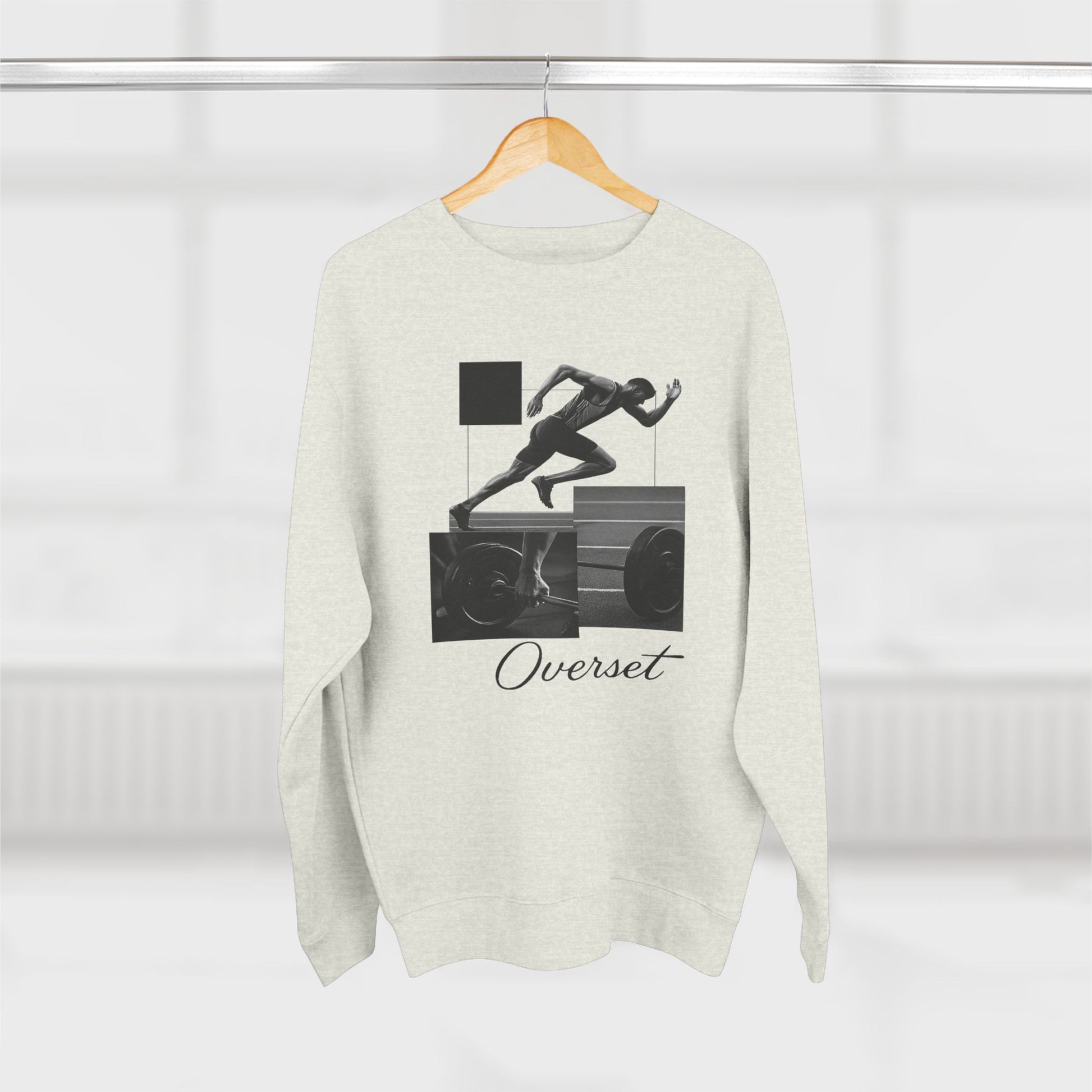 Sweat à Col Rond Unisexe – Style Sportif pour Athlètes et Passionnés de Fitness