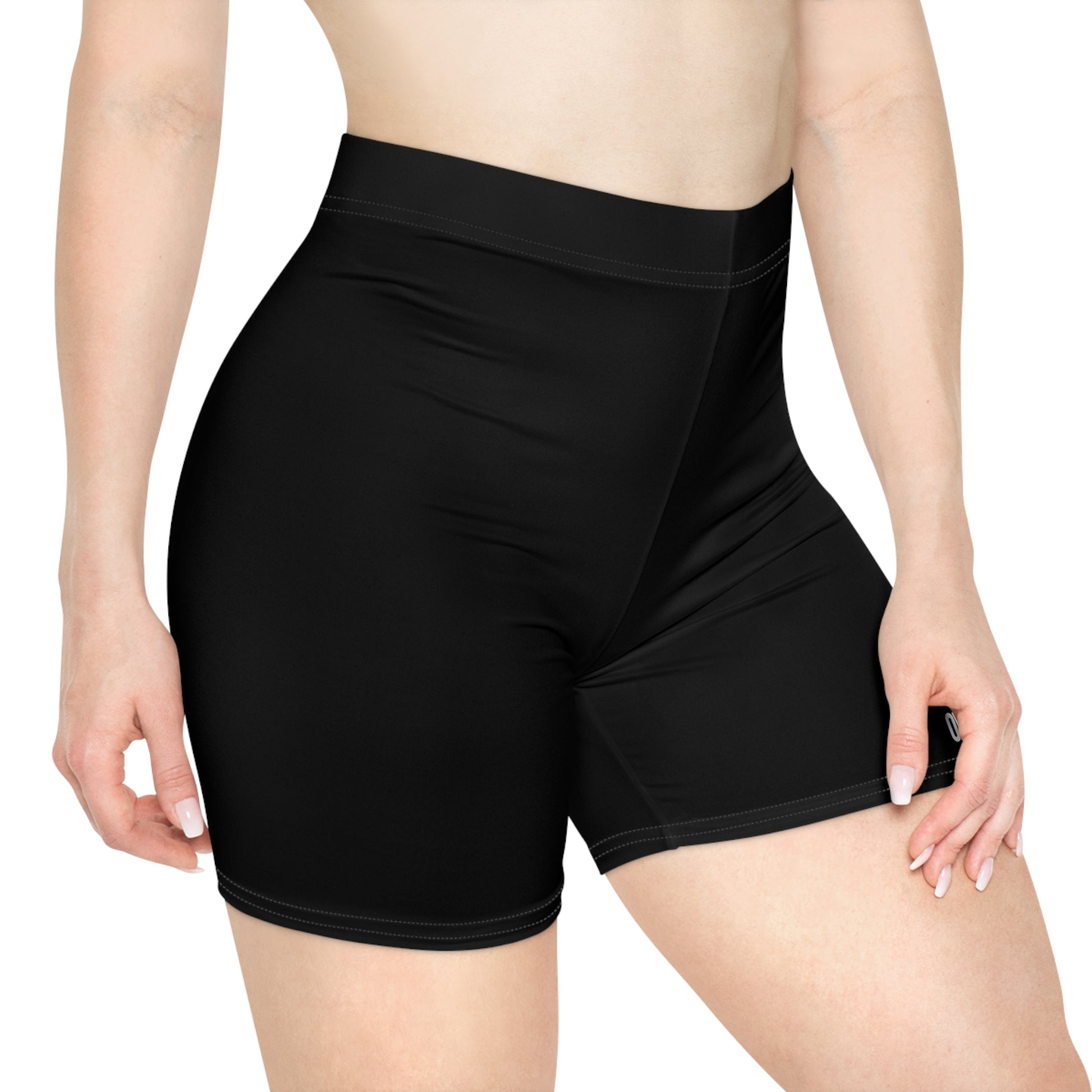 Short cycliste femme en suédine douce | Confort, style et respirabilité – Noir