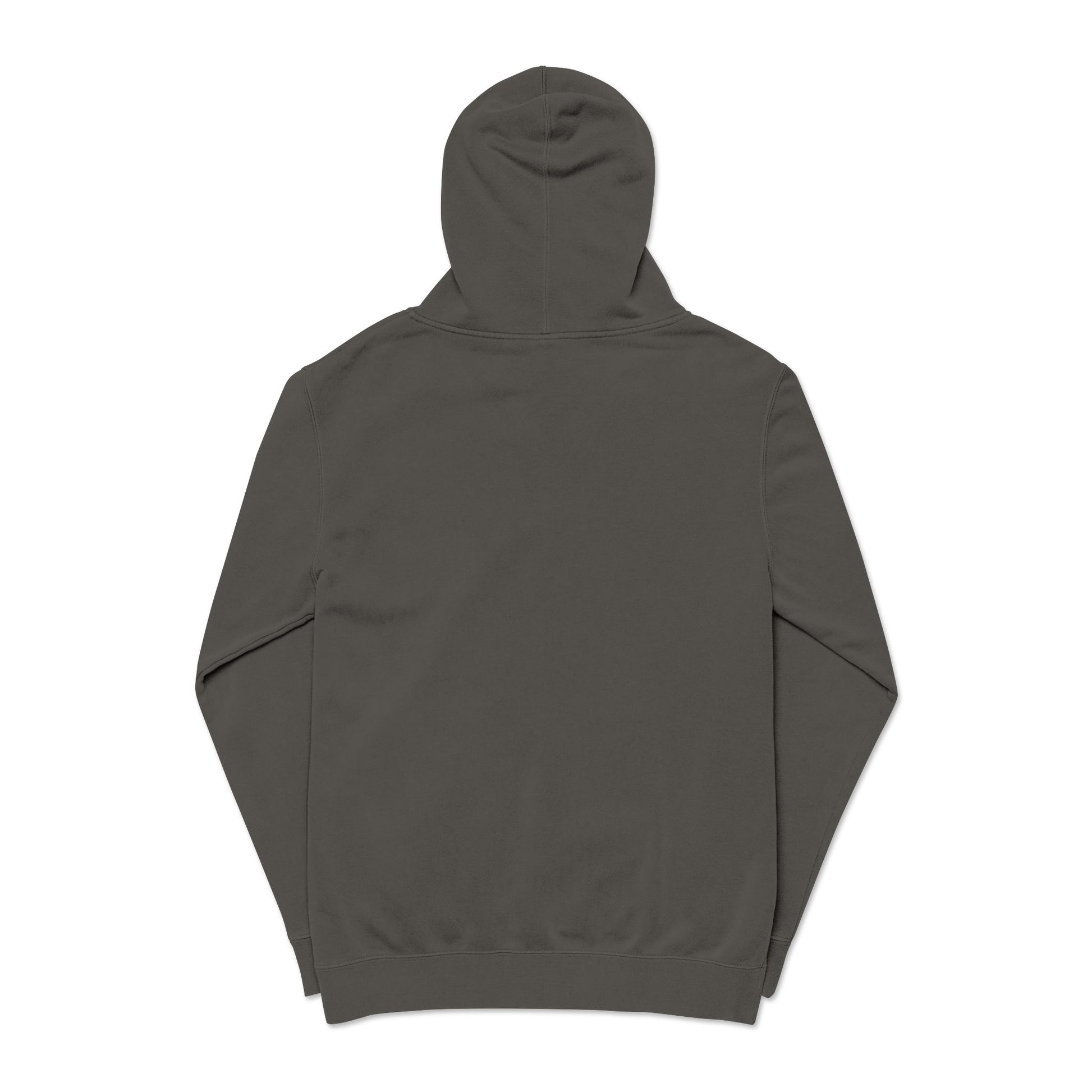 Sweat à capuche teint pigmenté brodé – Style décontracté et confort absolu
