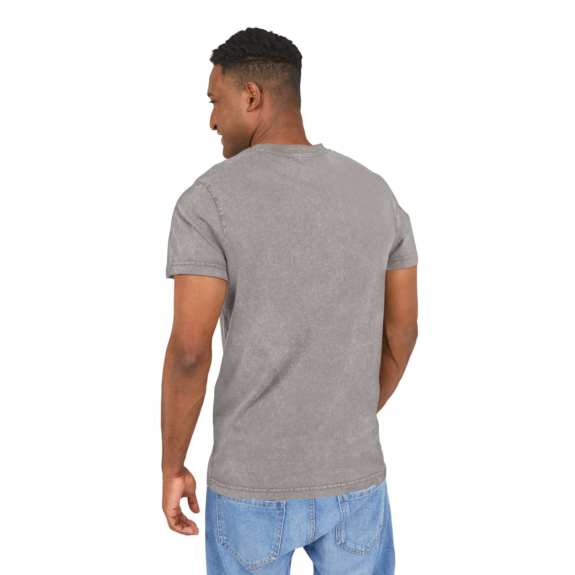 T-shirt unisexe délavé à l’acide – Style vintage et confort au quotidien