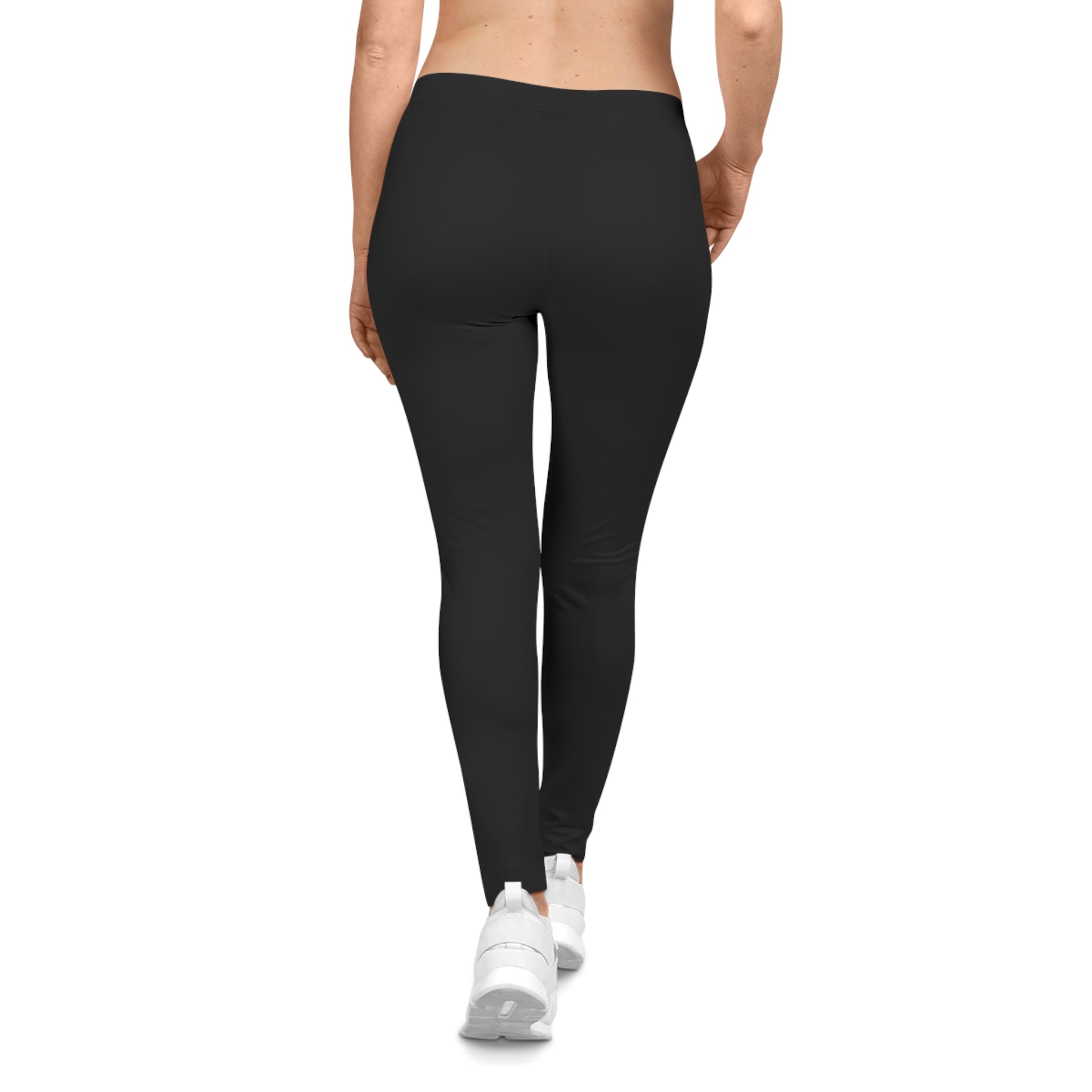 Leggings Femme Tendance – Pantalon de Sport Confortable, Activewear Décontracté, Design Éclair Noir