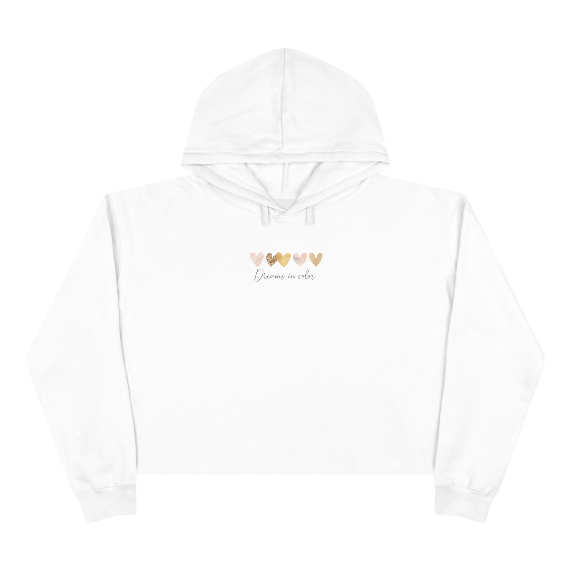Hoodie Court Femme Love Heart