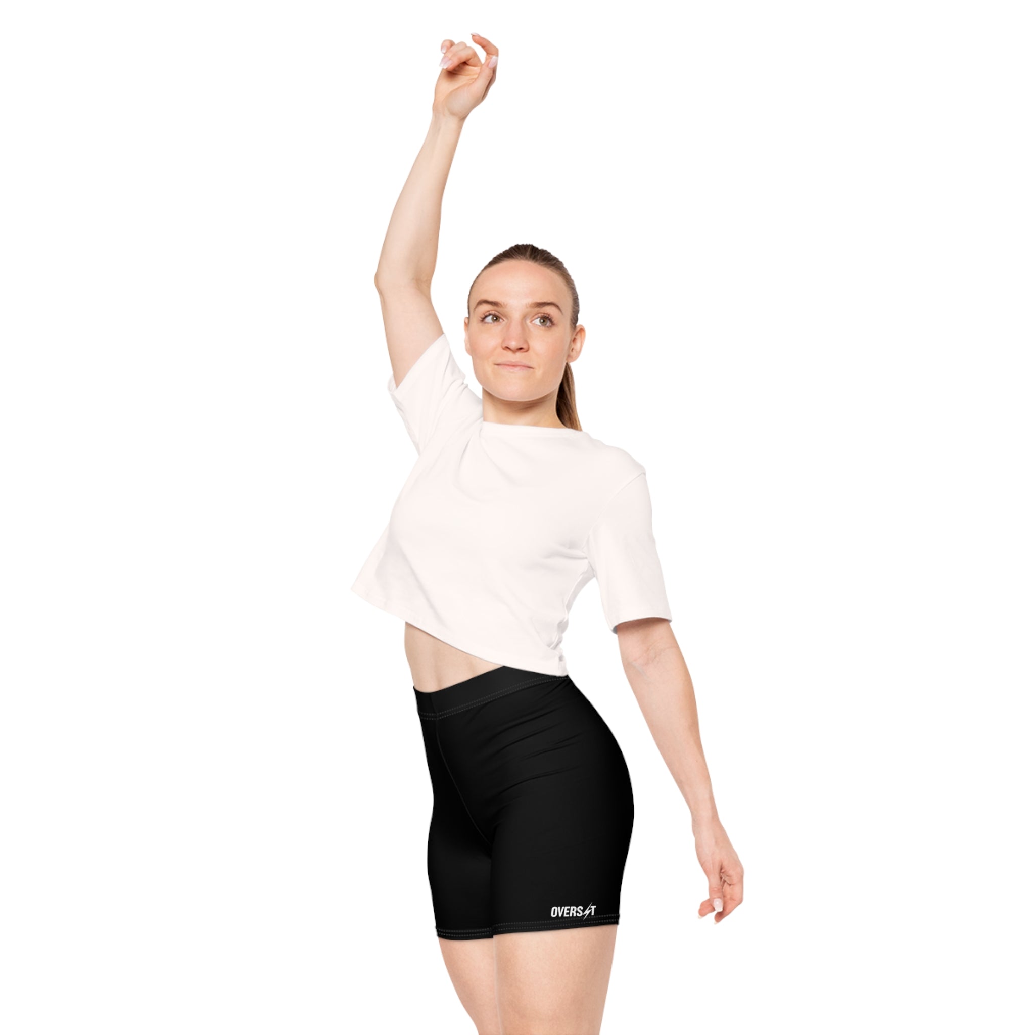 Short cycliste femme en suédine douce | Confort, style et respirabilité – Noir
