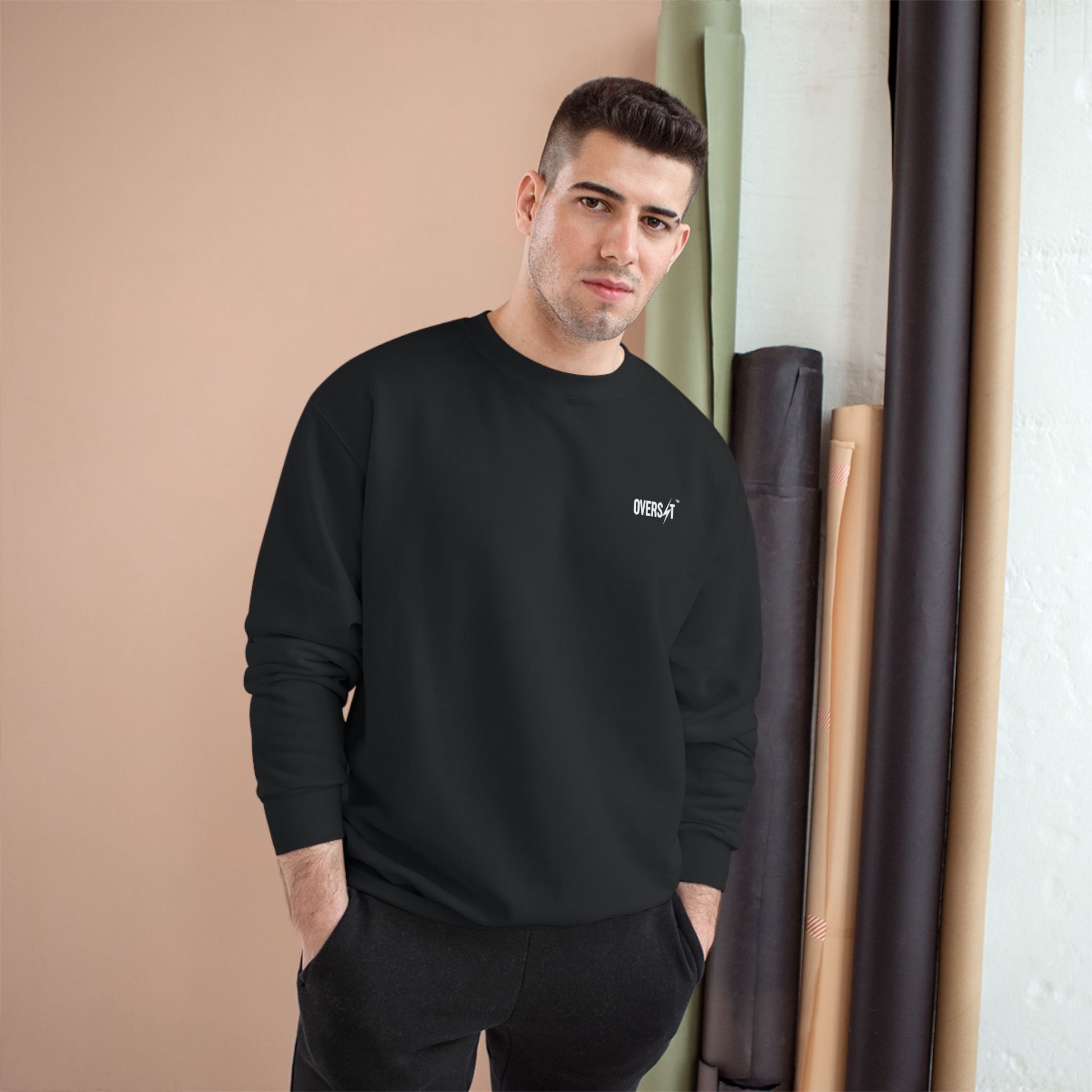 Champion® x OVERSET™ crewneck