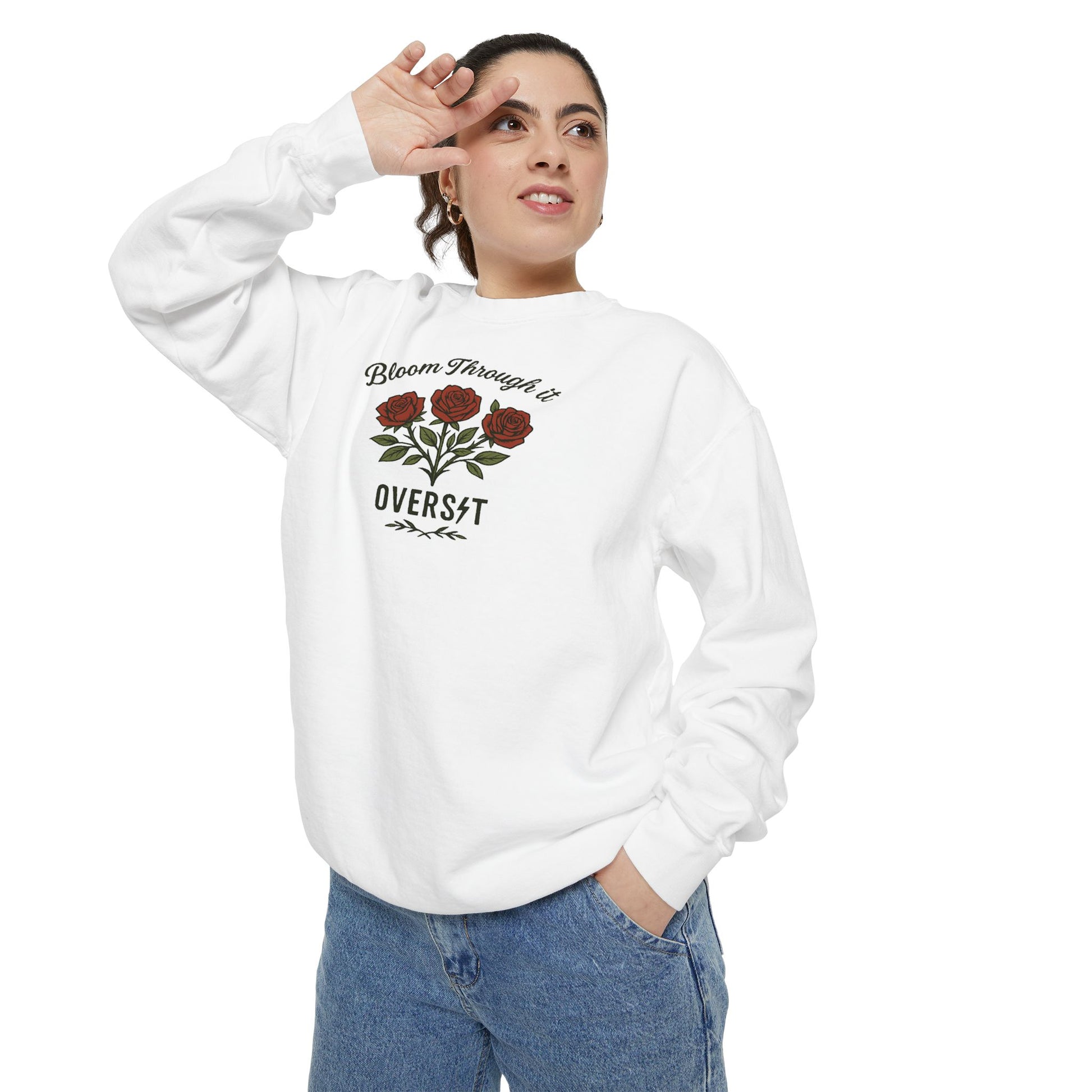 Sweat Femme 'Bloom Through