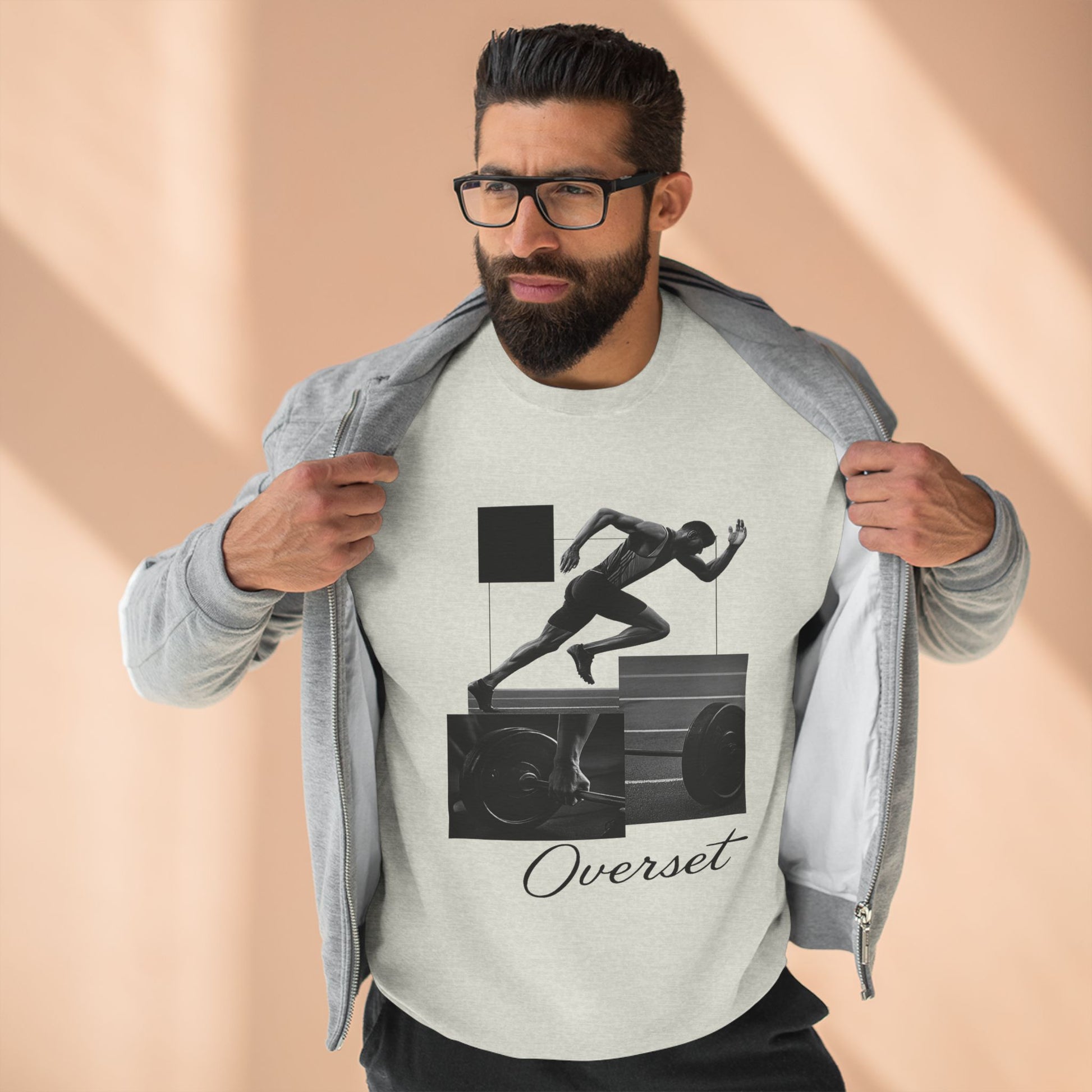 Sweat à Col Rond Unisexe – Style Sportif pour Athlètes et Passionnés de Fitness