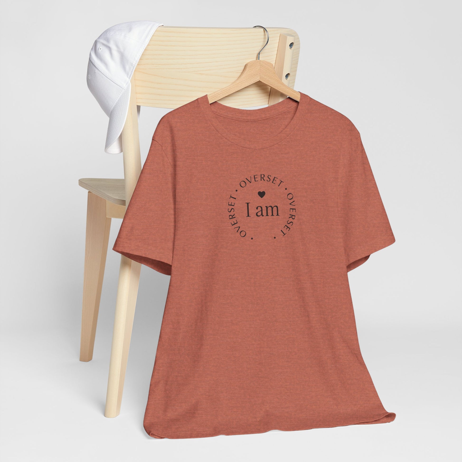 T-shirt  'I Am Overset' – Tee Confortable et Inspirant, Mode Décontractée