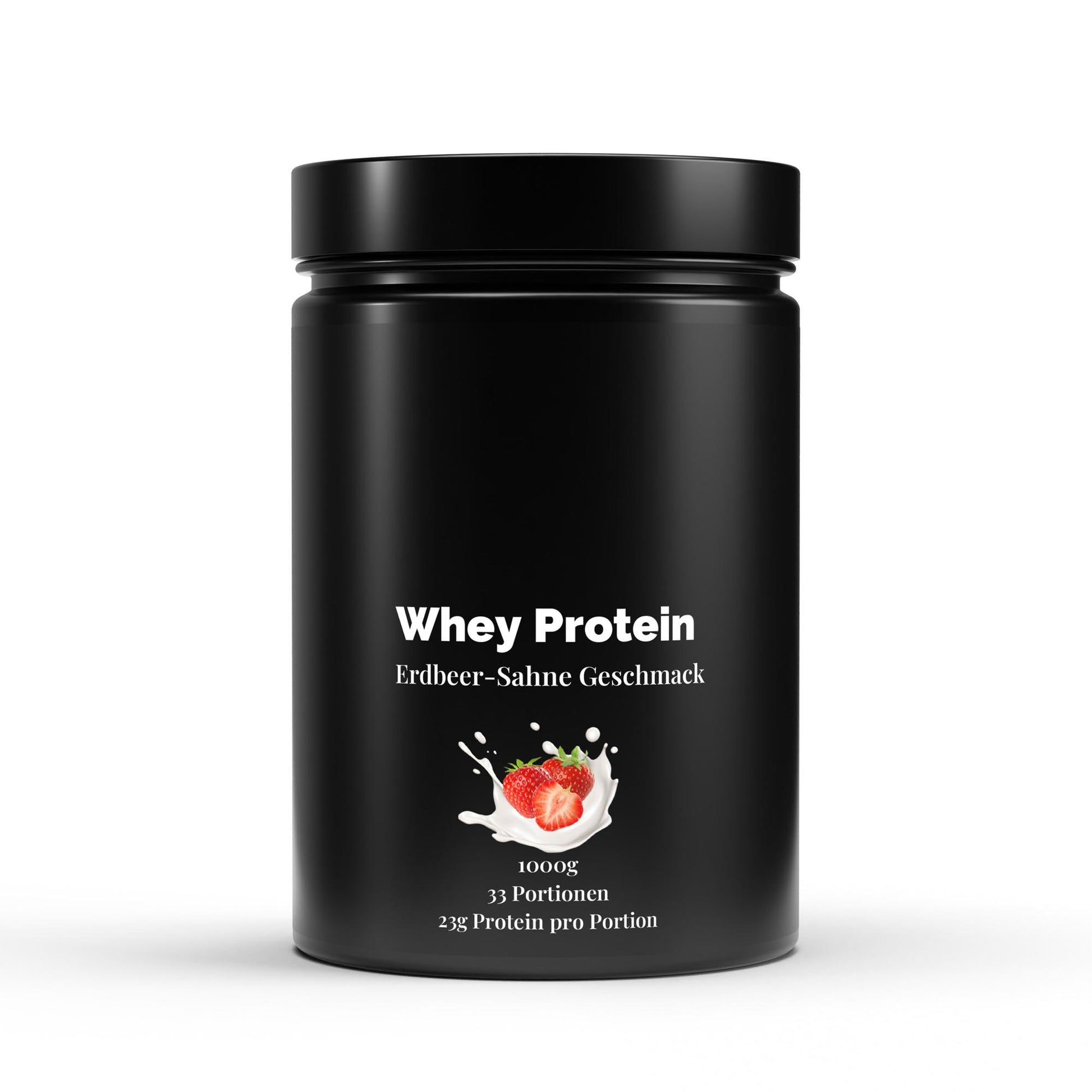 Whey Protéine en Poudre – Goût Fraise – 1 000 g | Protéine de Lactosérum Premium pour la Musculation & la Récupération