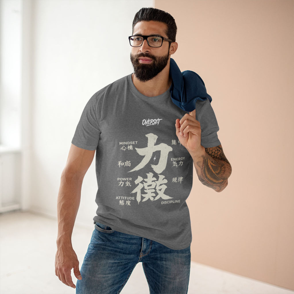 T-Shirt Power Kanji – Force Japonaise & Motivation