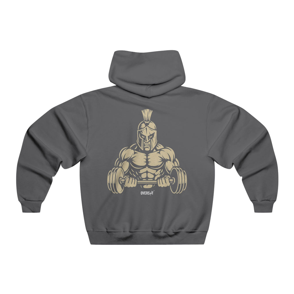 Sweat à Capuche Spartan – Gym Wear Homme, Barbell & Motivation