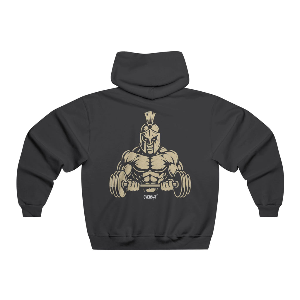 Sweat à Capuche Spartan – Gym Wear Homme, Barbell & Motivation