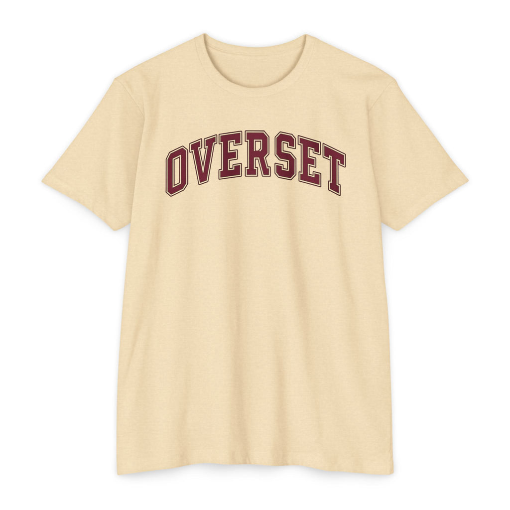 T-Shirt Overset Vintage Collège