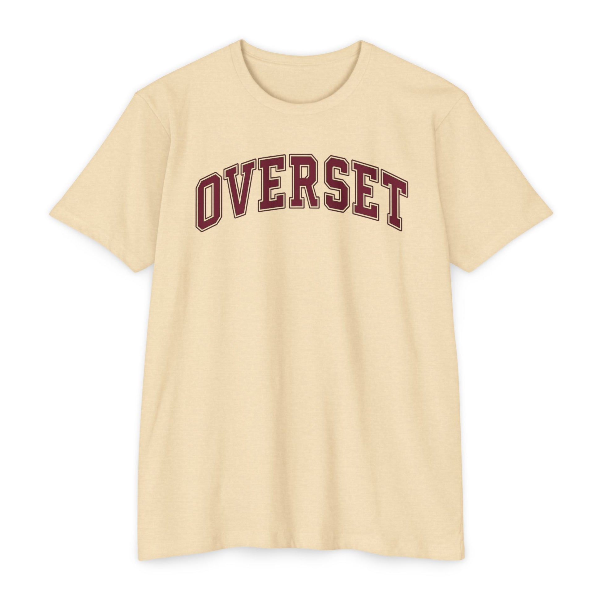T-Shirt Overset Vintage Collège