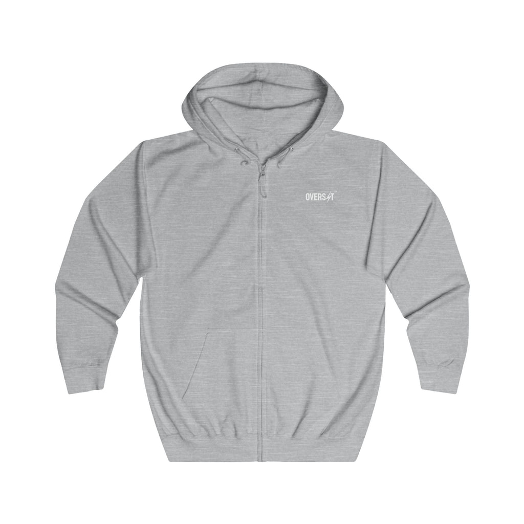 Cozy Unisex Full Zip Hoodie – Sweat à Capuche Zippé Mixte Confortable