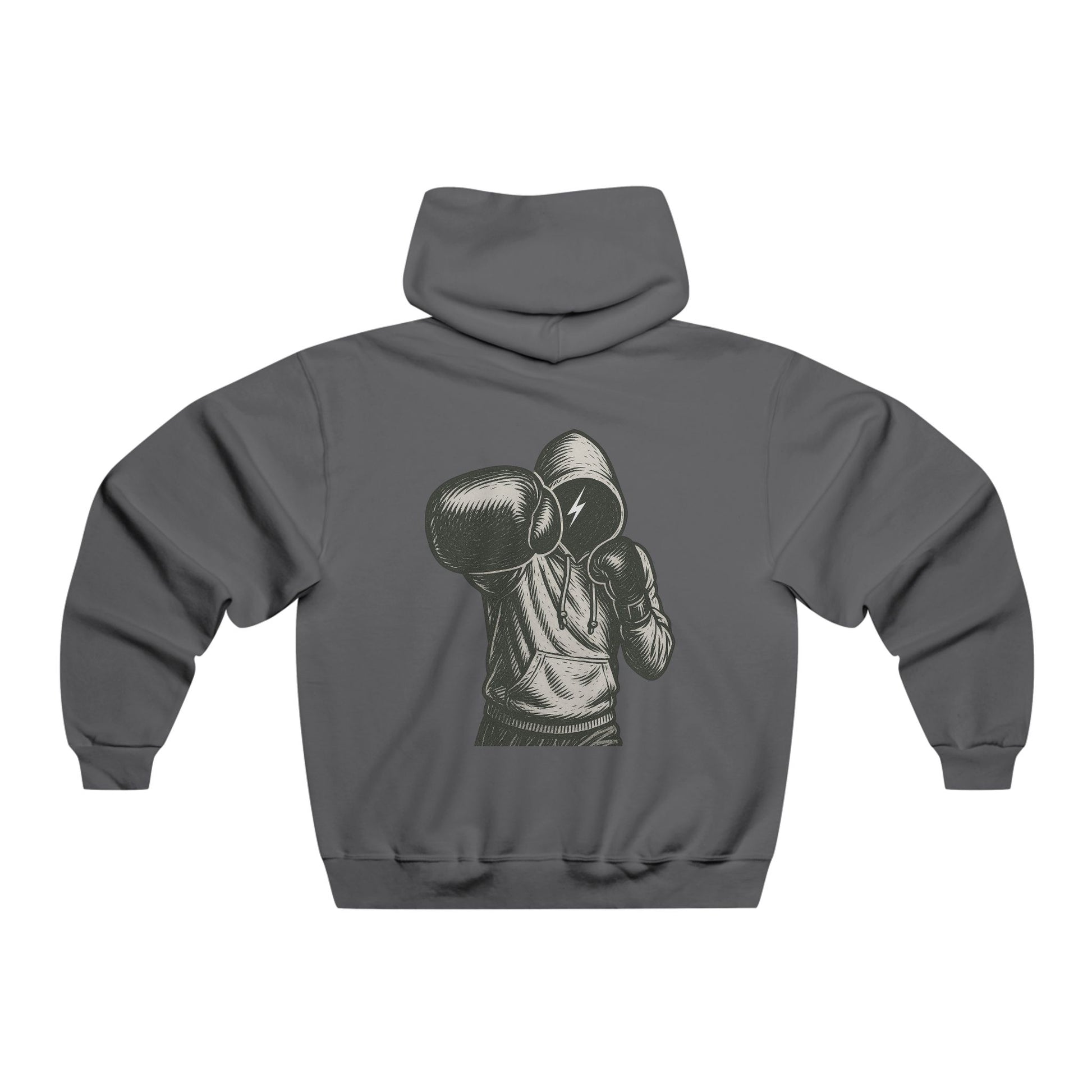 Hoodie Boxing  Sweat à Capuche Graphique avec Illustration Boxeur