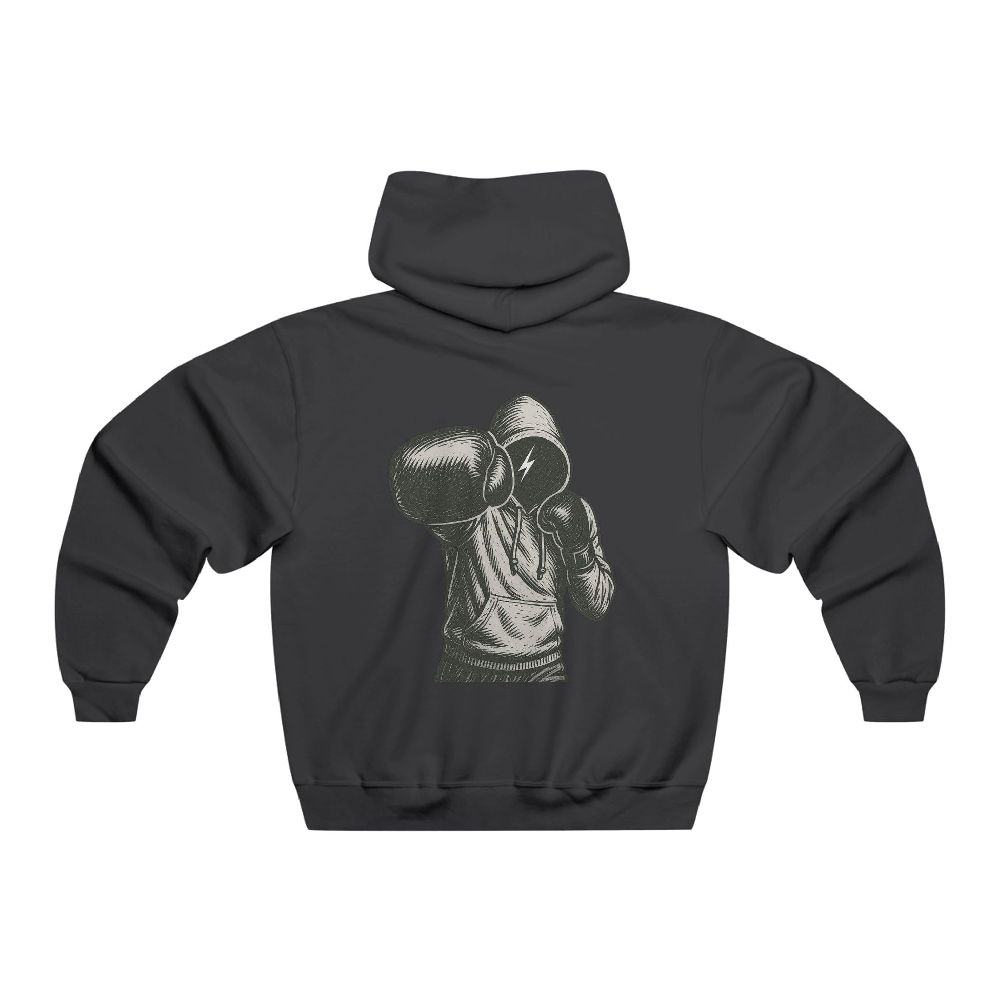Hoodie Boxing  Sweat à Capuche Graphique avec Illustration Boxeur